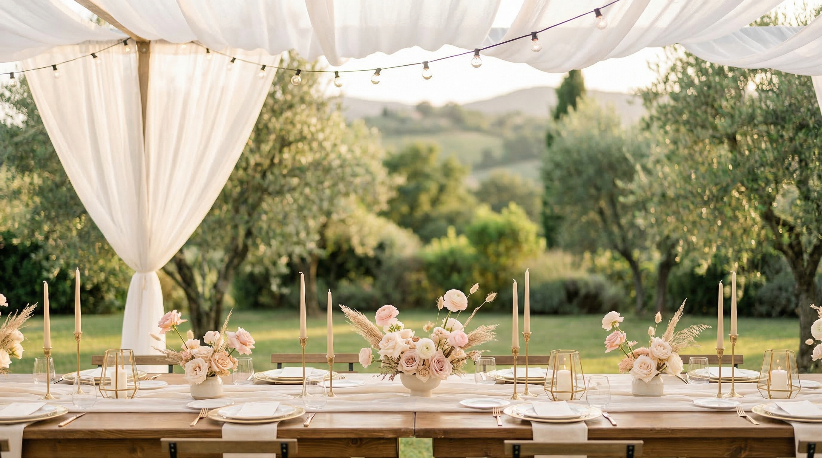 Outdoor Summer Weddings: Décor & Atmosphere Ideas That Shine