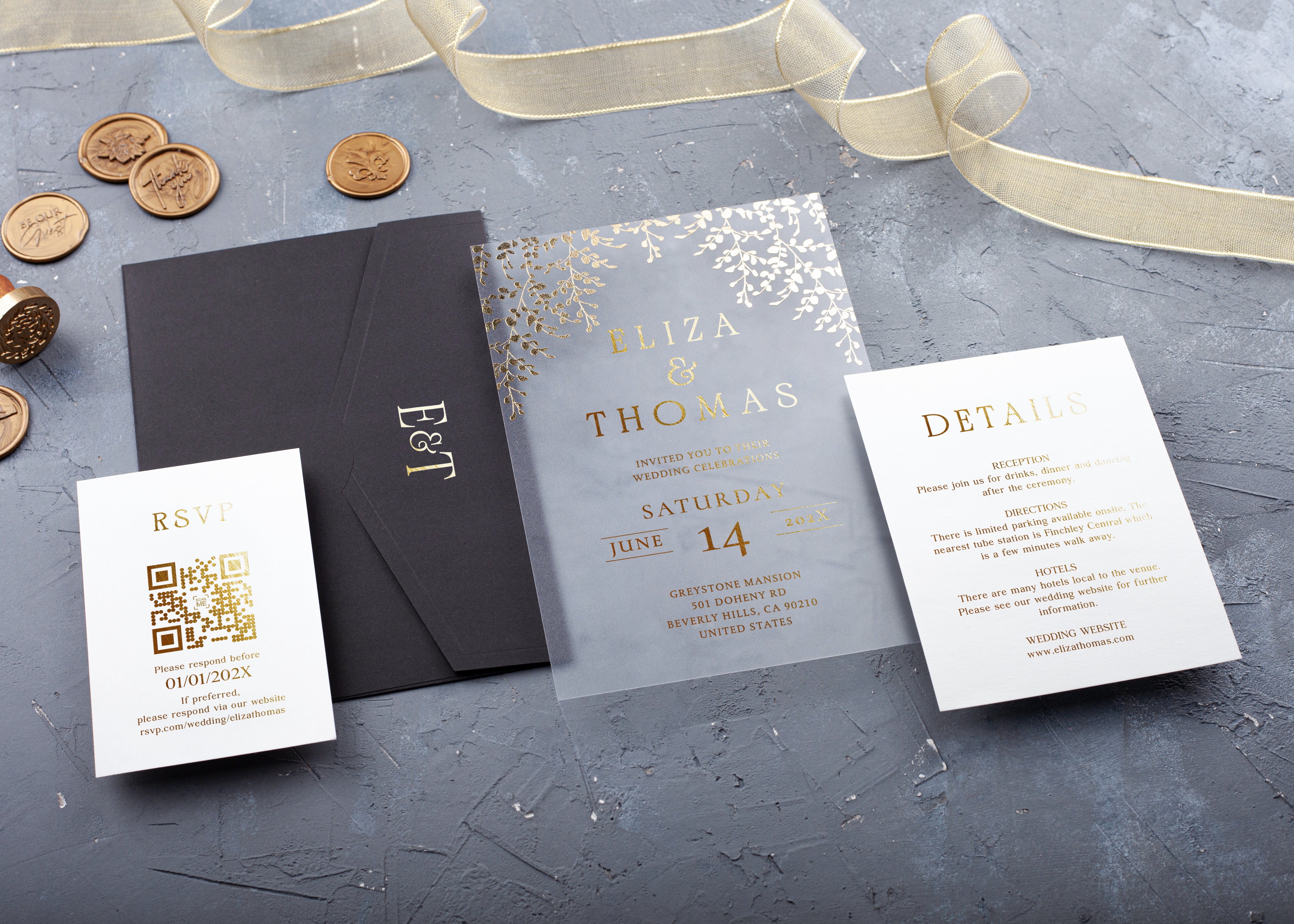 9214 Wedding Invitation by World of Wedding Co..