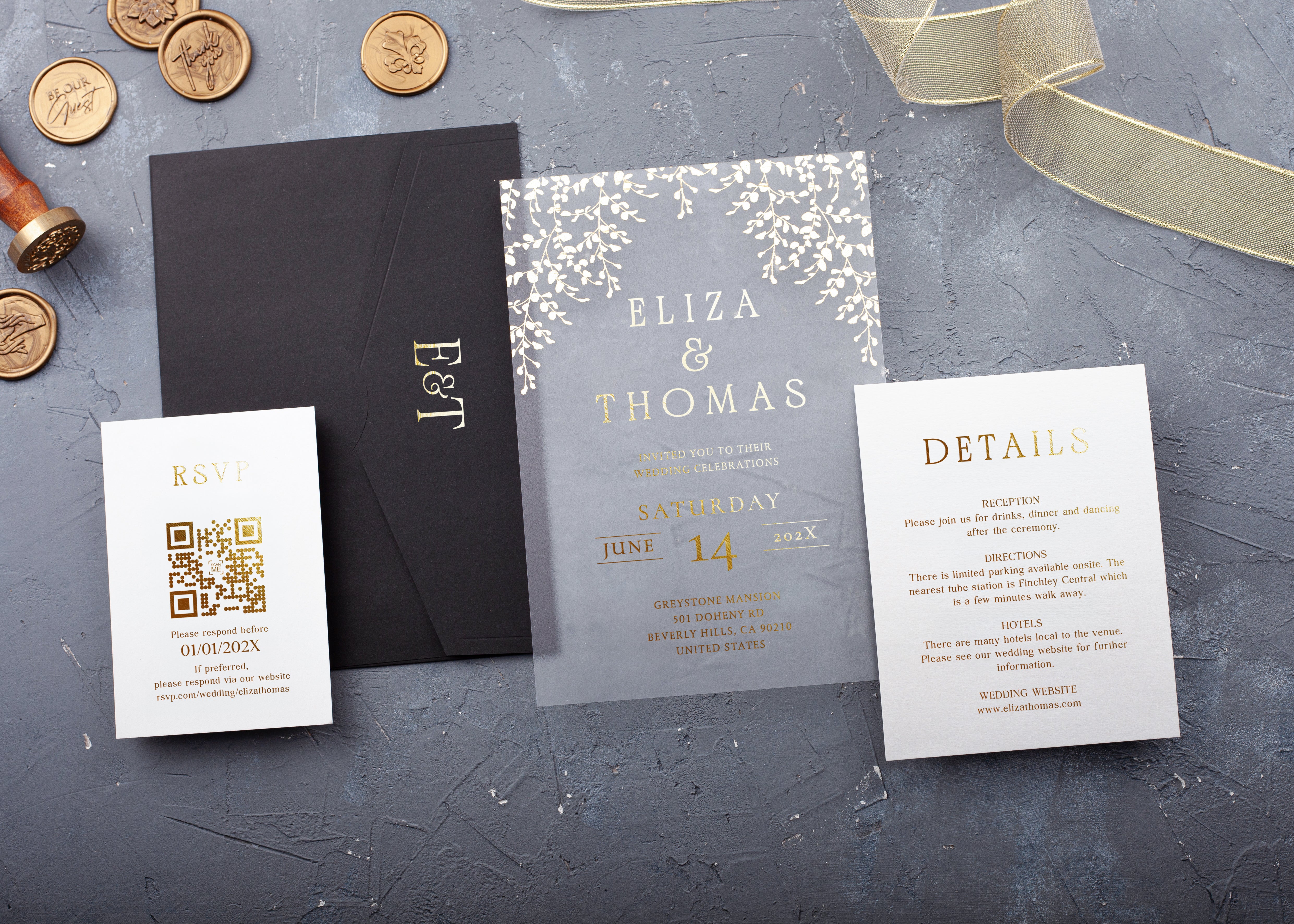 9214 Wedding Invitation by World of Wedding Co..