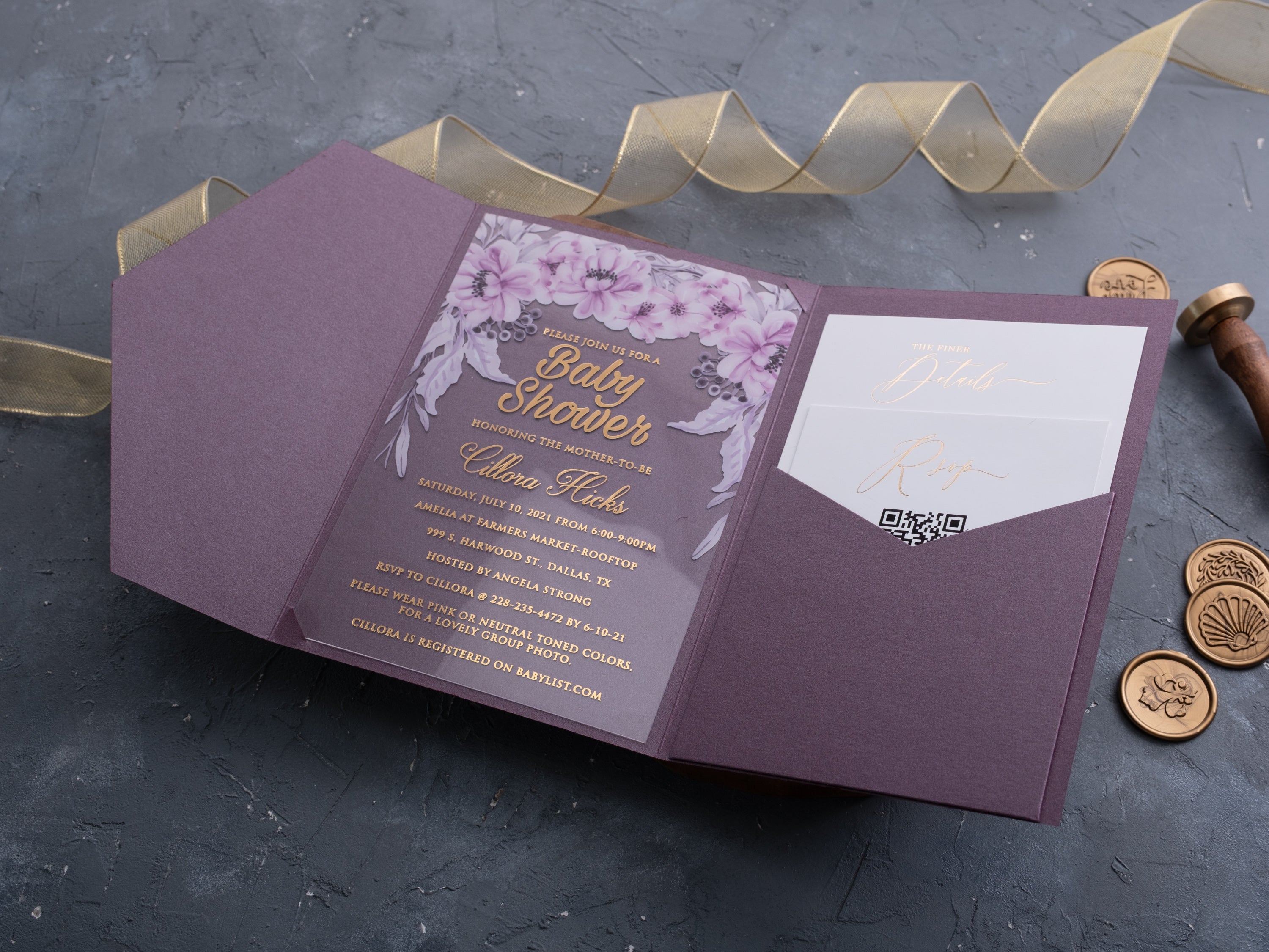 HP1317 Wedding Invitation by World of Wedding Co..
