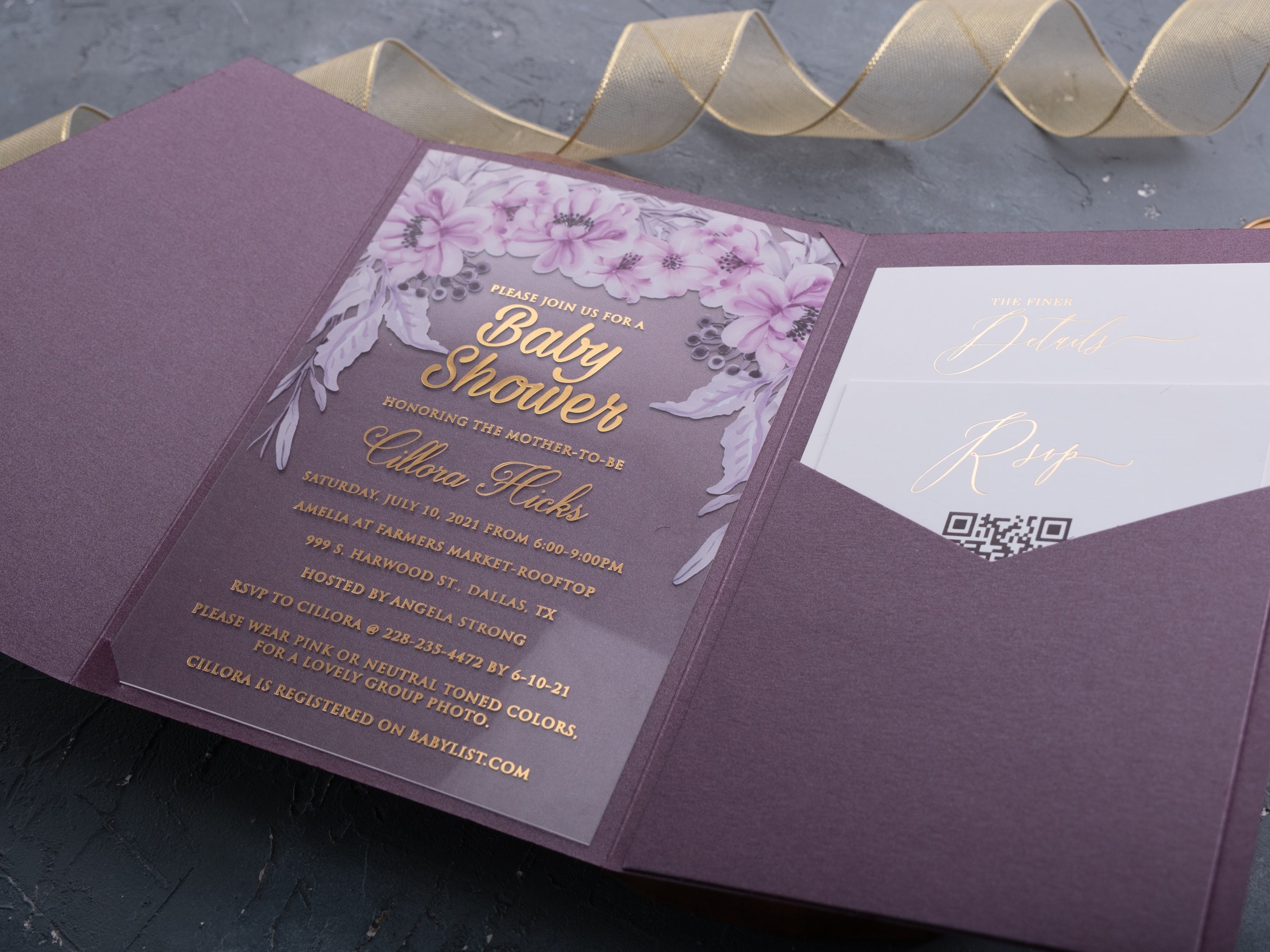 HP1317 Wedding Invitation by World of Wedding Co..