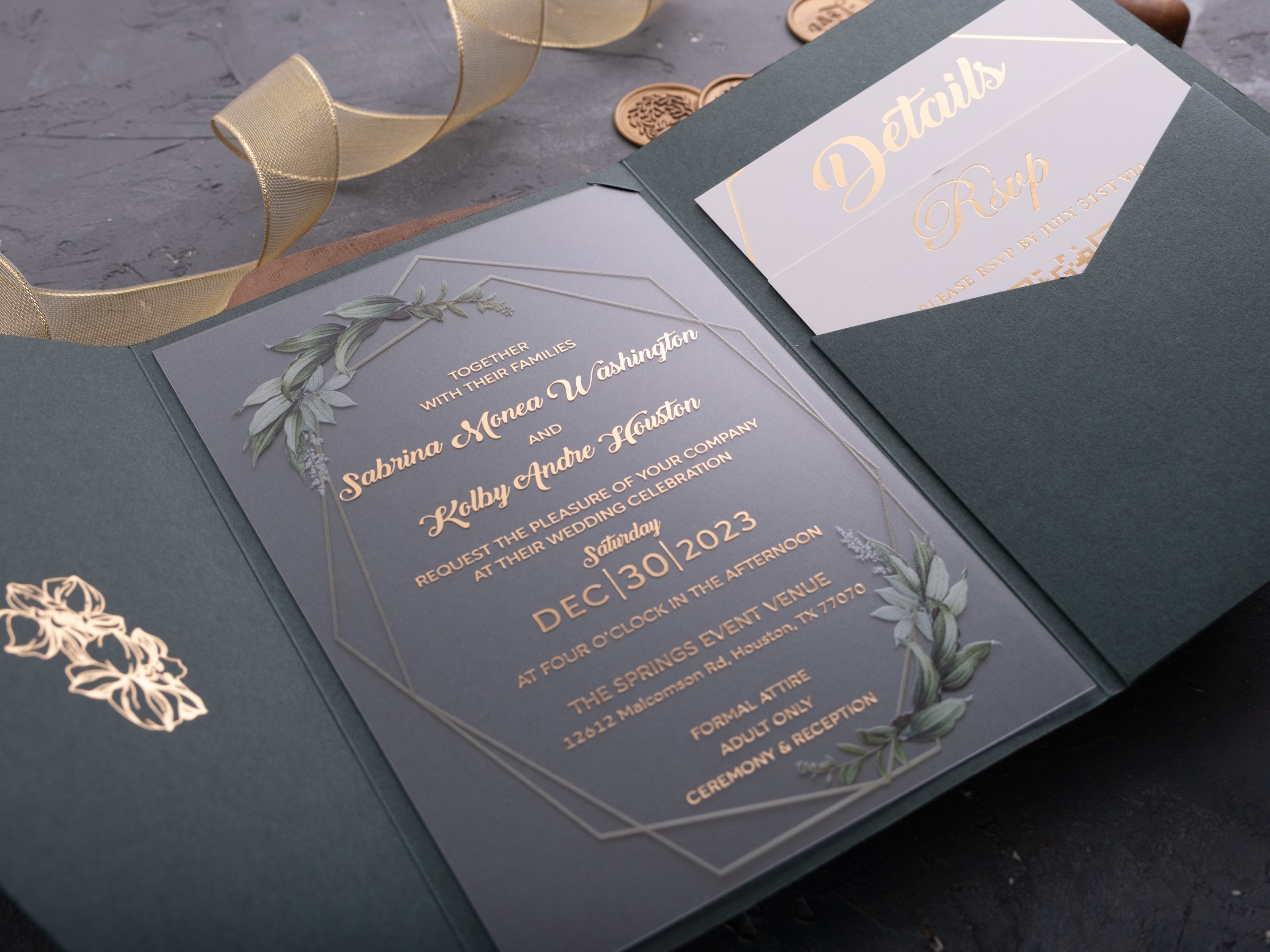 HP1313 Wedding Invitation by World of Wedding Co..