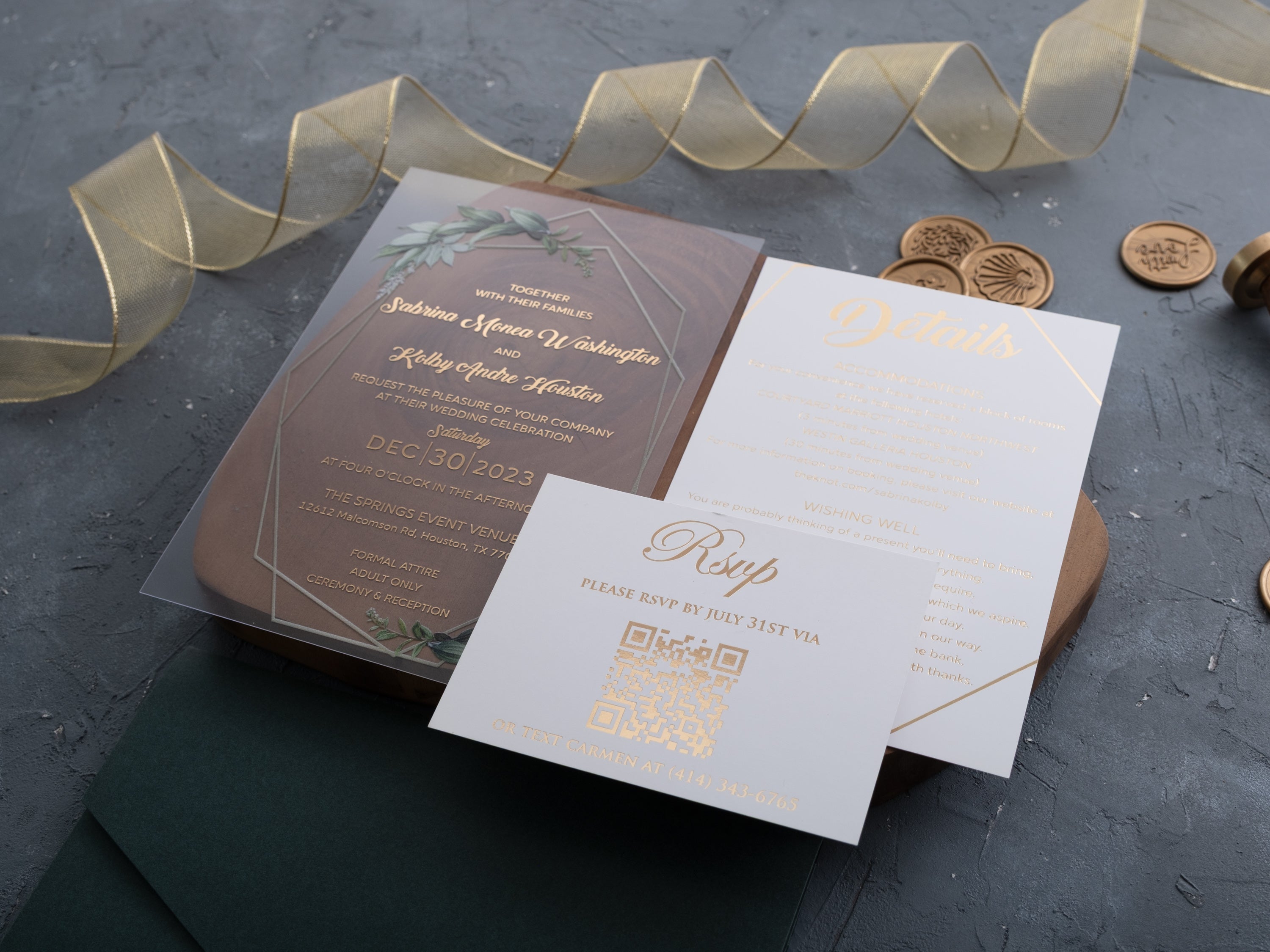 HP1313 Wedding Invitation by World of Wedding Co..