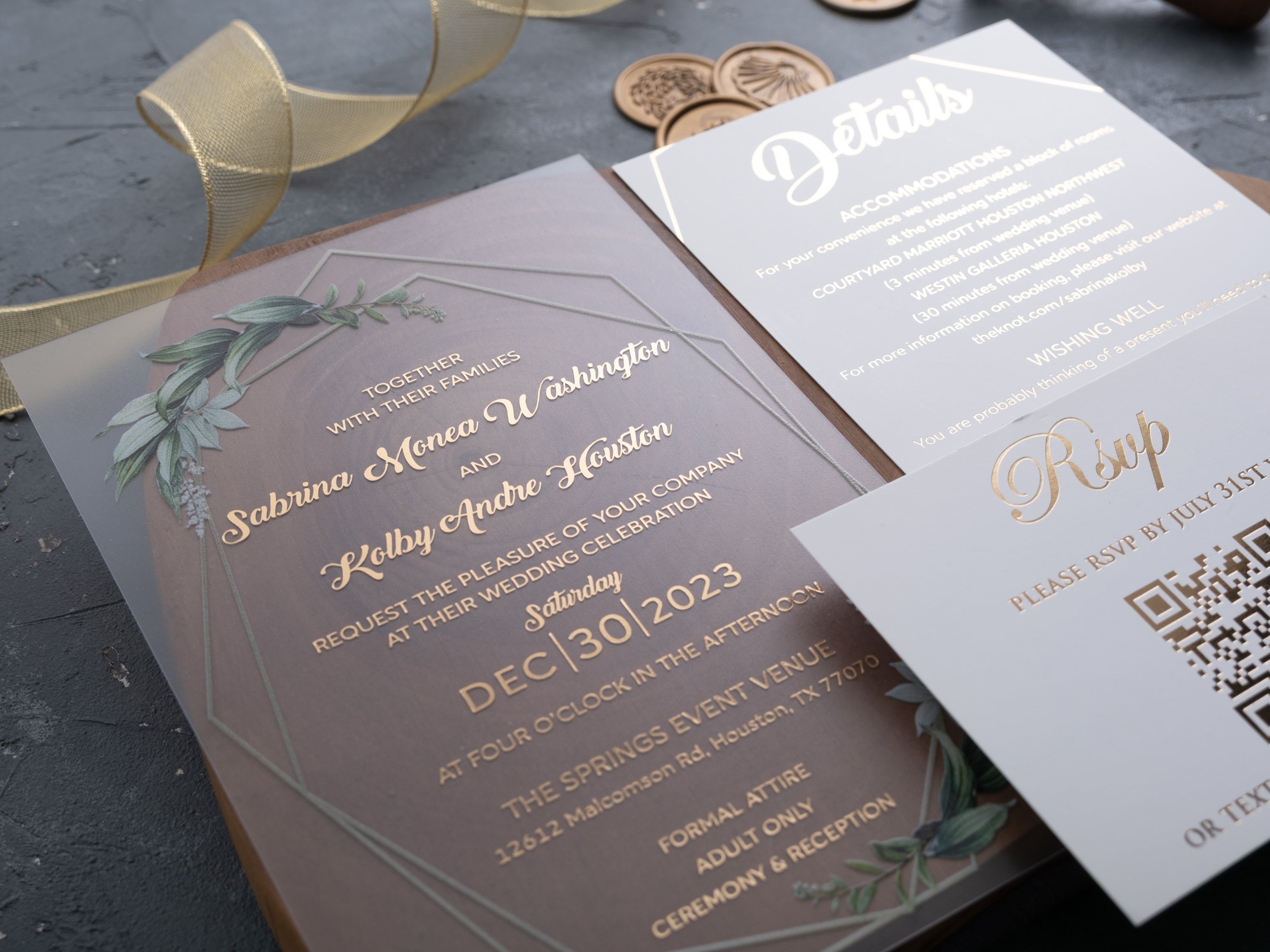 HP1313 Wedding Invitation by World of Wedding Co..