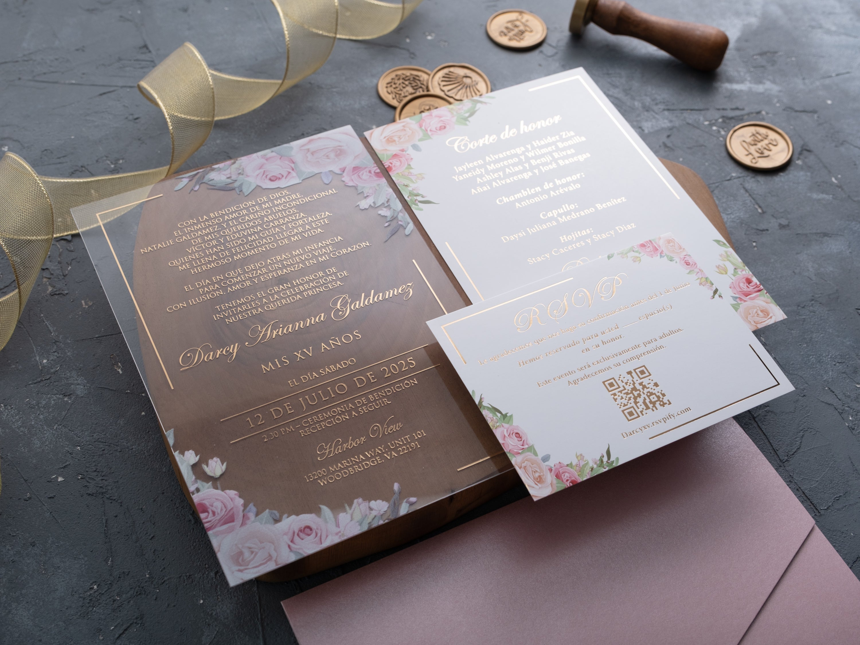 HP1315 Wedding Invitation by World of Wedding Co..