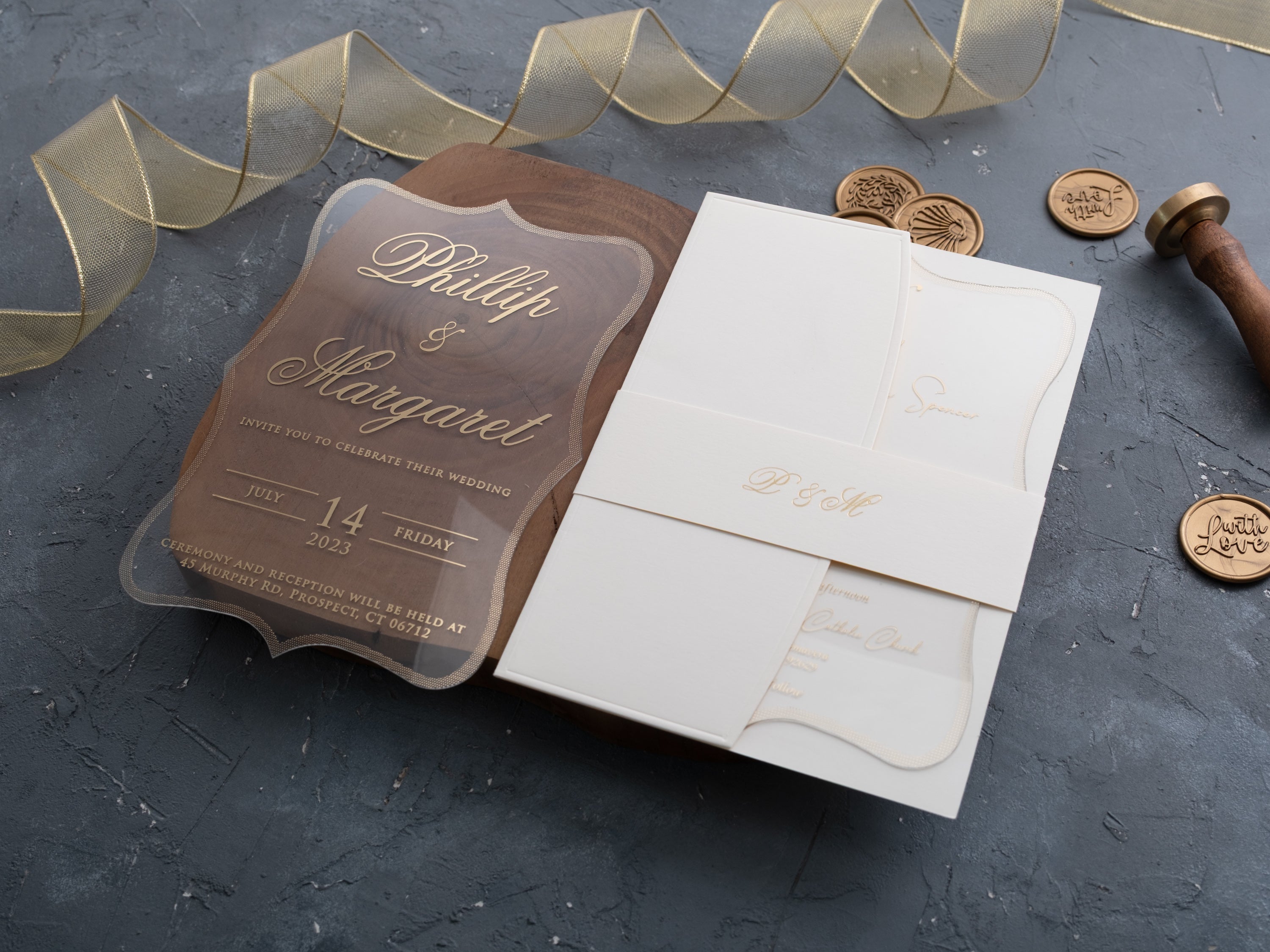 HP1511 Wedding Invitation by World of Wedding Co..