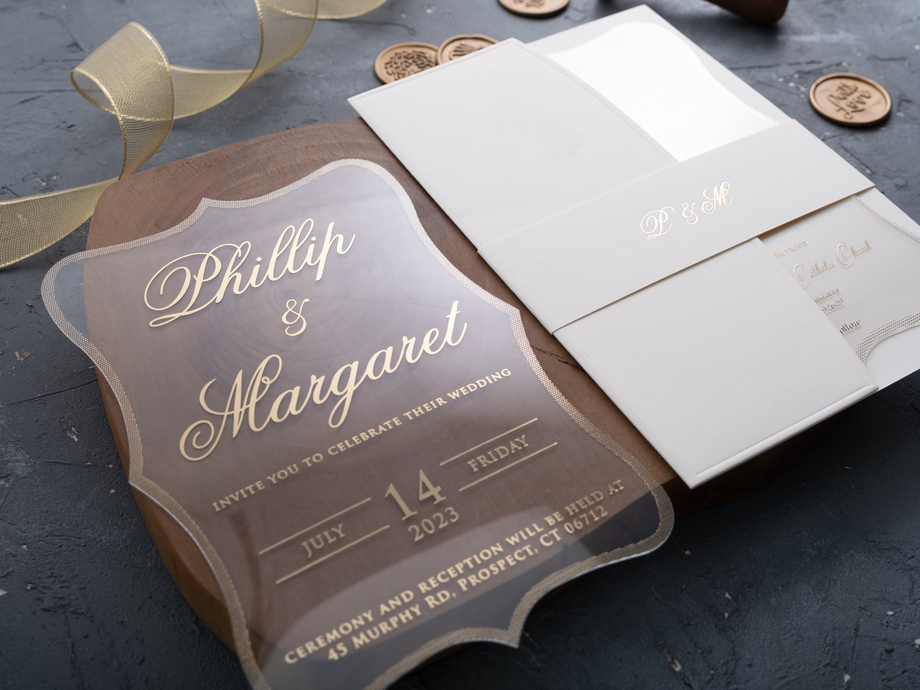 HP1511 Wedding Invitation by World of Wedding Co..