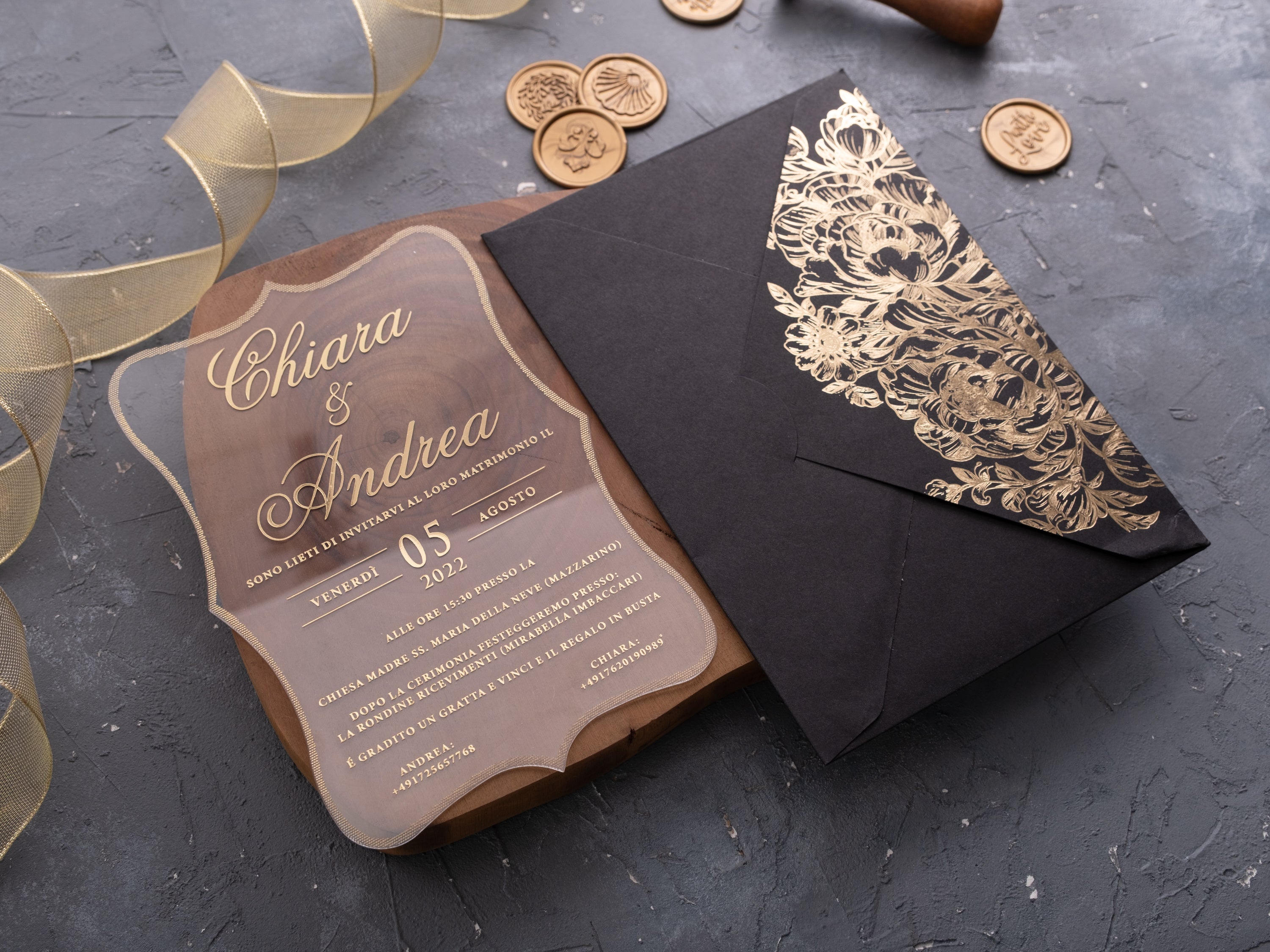 HP1412 Wedding Invitation by World of Wedding Co..