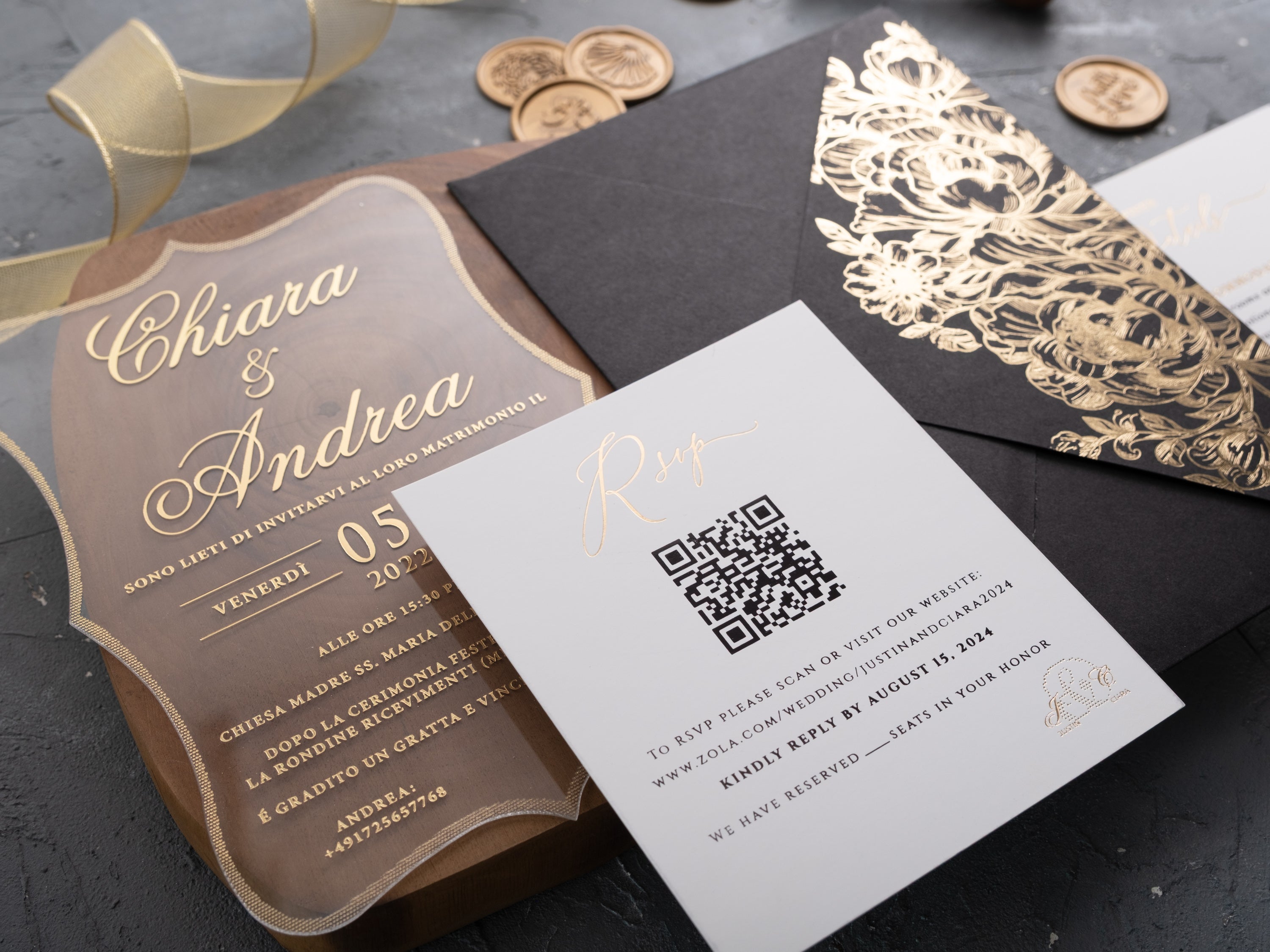 HP1412 Wedding Invitation by World of Wedding Co..