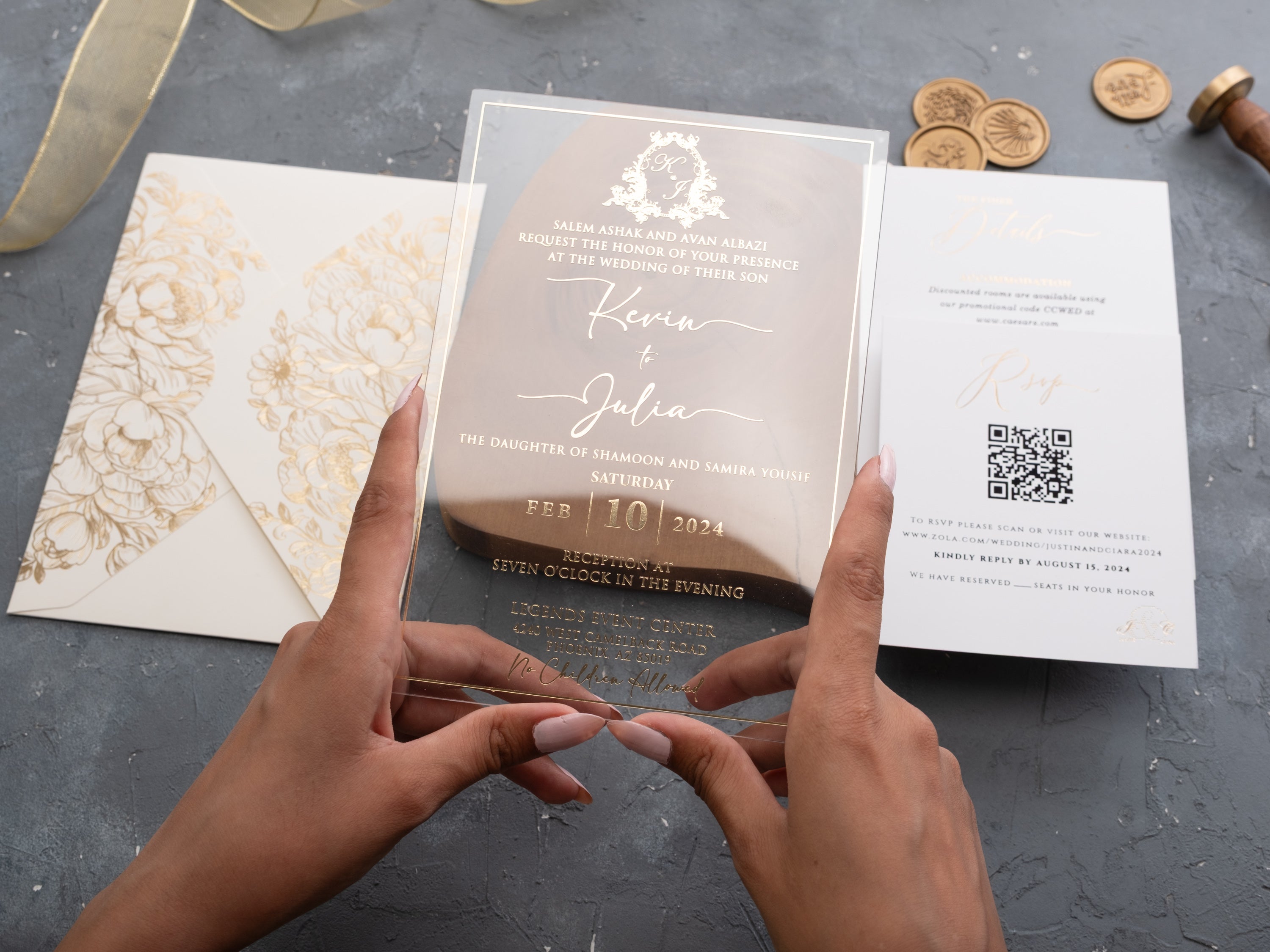 HP1419 Wedding Invitation by World of Wedding Co..