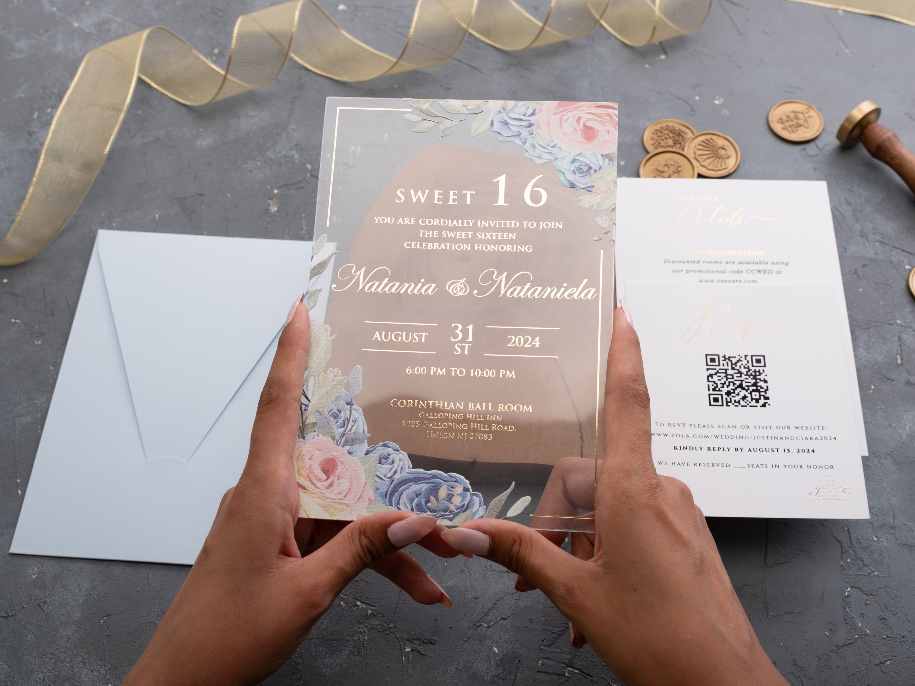 HP1417 Wedding Invitation by World of Wedding Co..