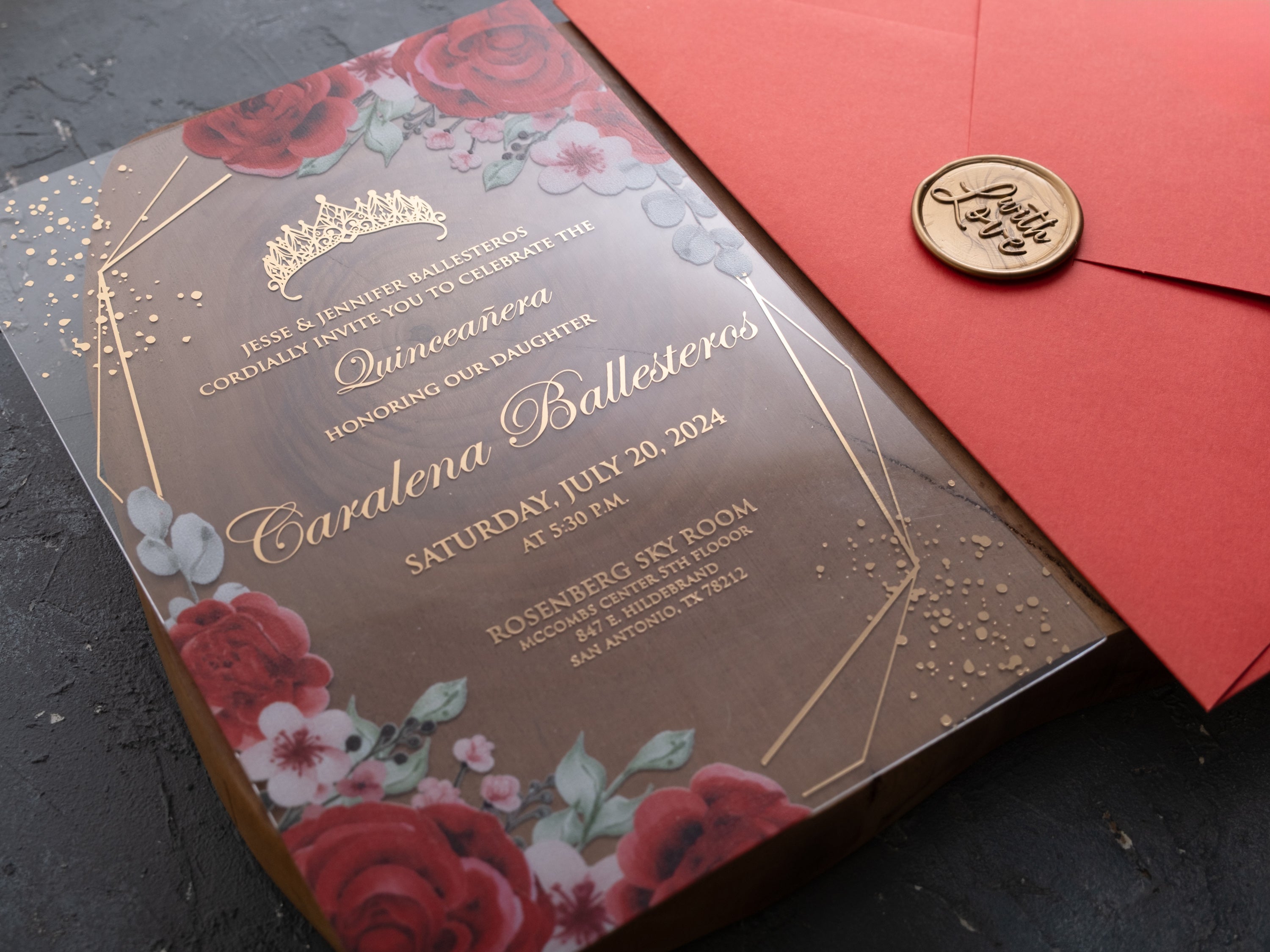 HP1414 Wedding Invitation by World of Wedding Co..