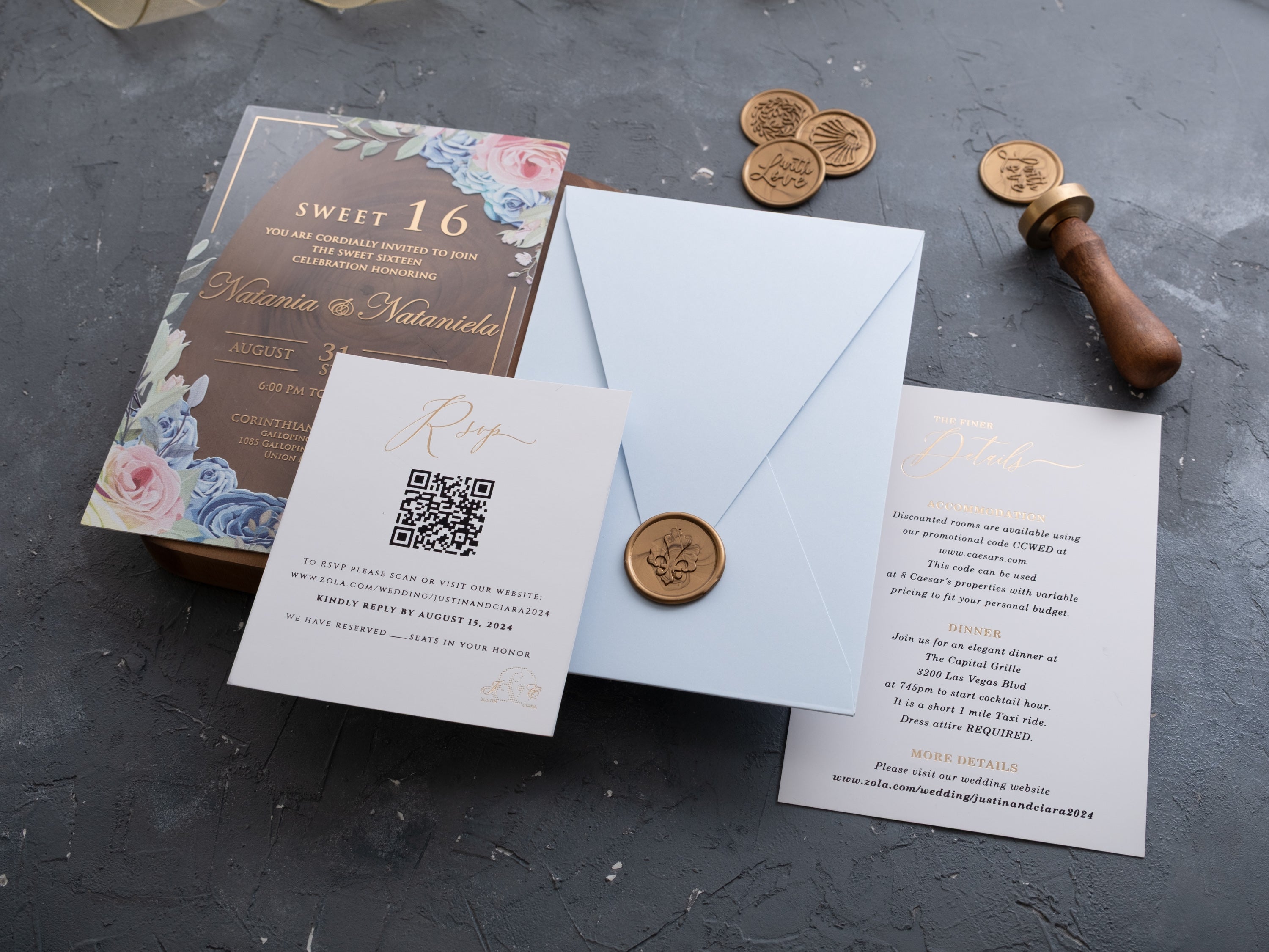HP1417 Wedding Invitation by World of Wedding Co..