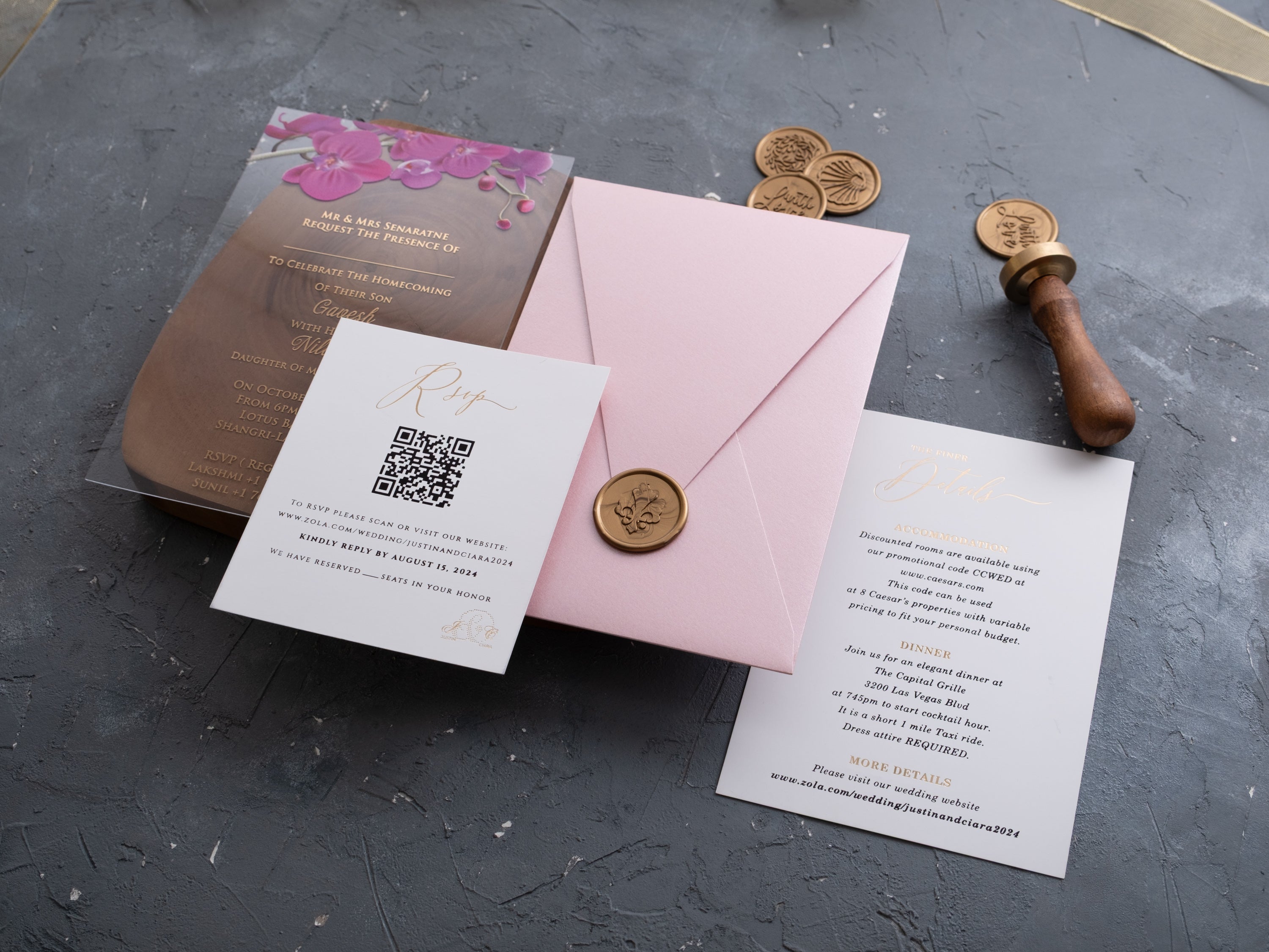HP1421 Wedding Invitation by World of Wedding Co..