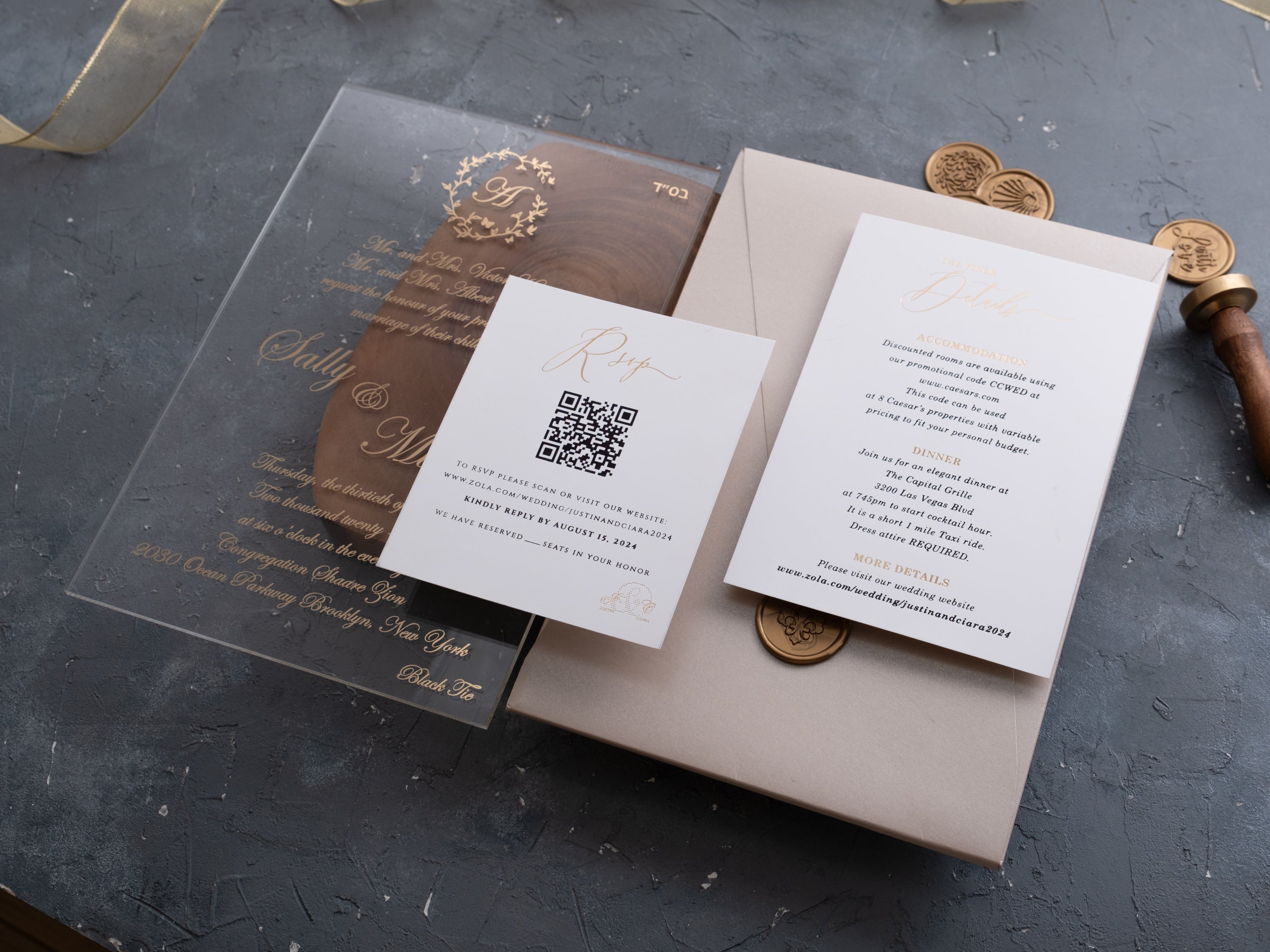 HP1426 Wedding Invitation by World of Wedding Co..