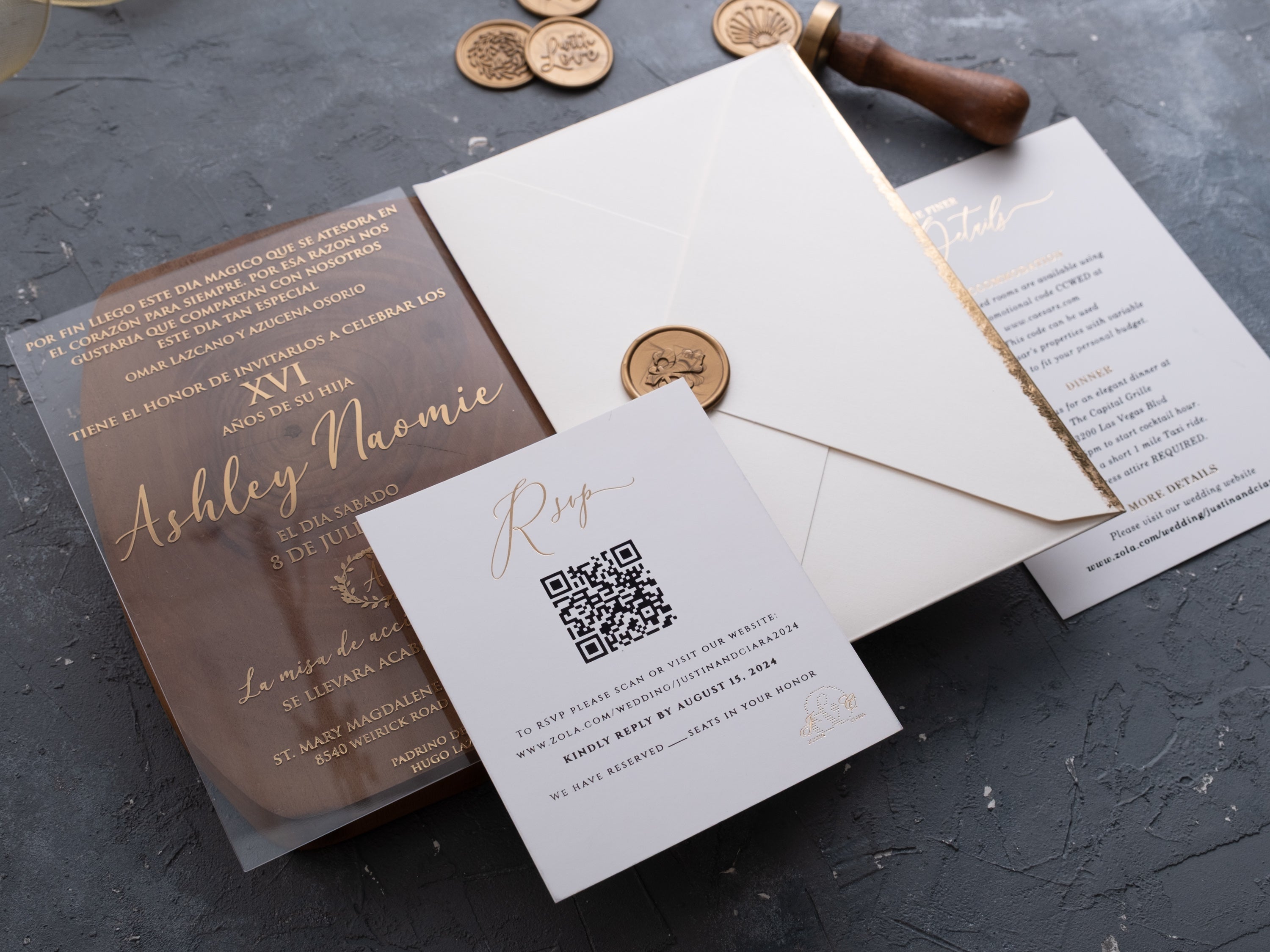 HP1433 Wedding Invitation by World of Wedding Co..