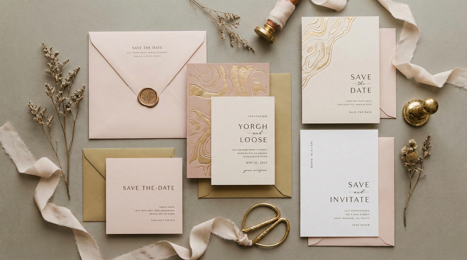 2026 Wedding Invitation Trends: From Minimal to Statement Designs