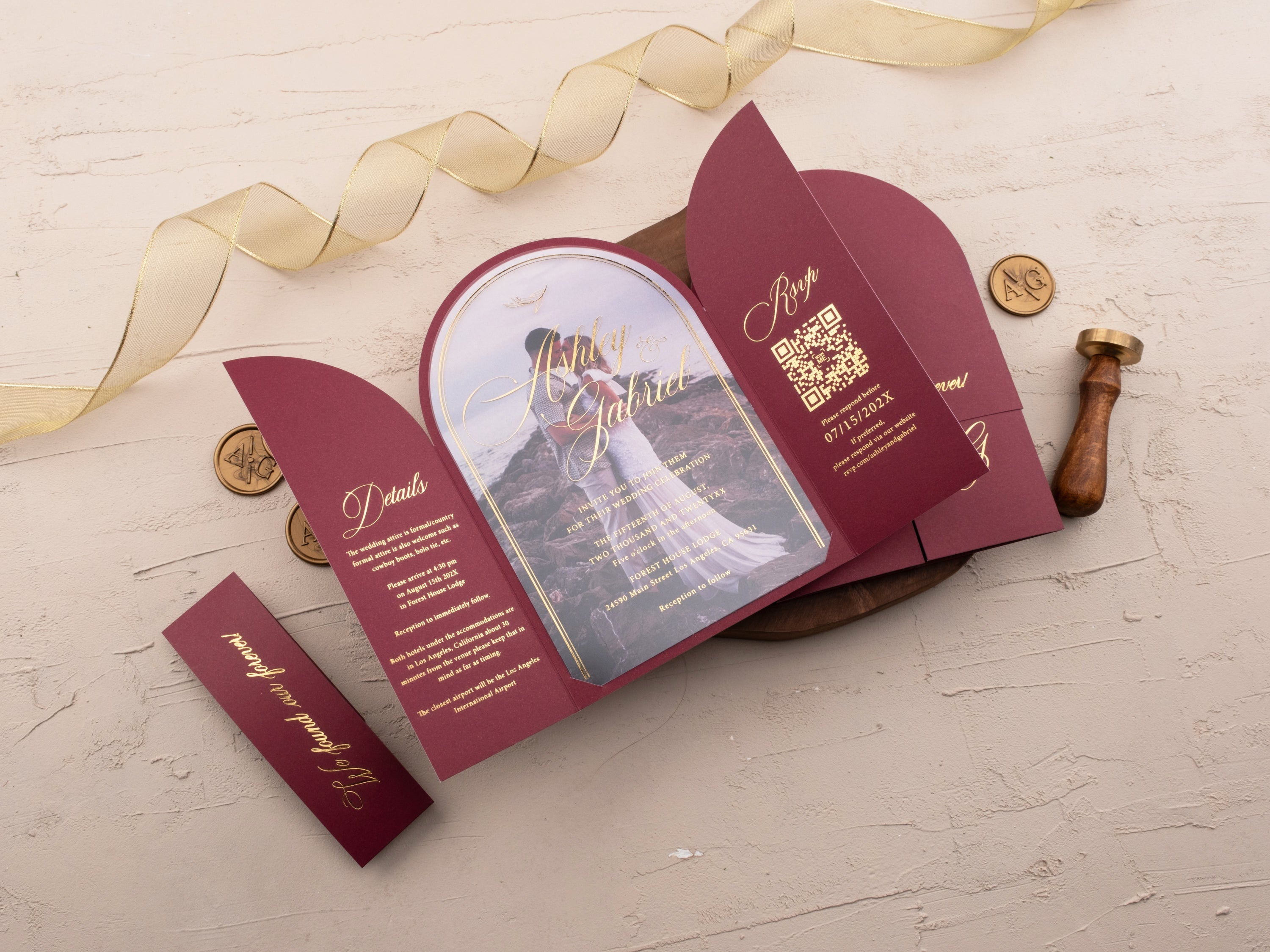 Arch Wedding Invitations