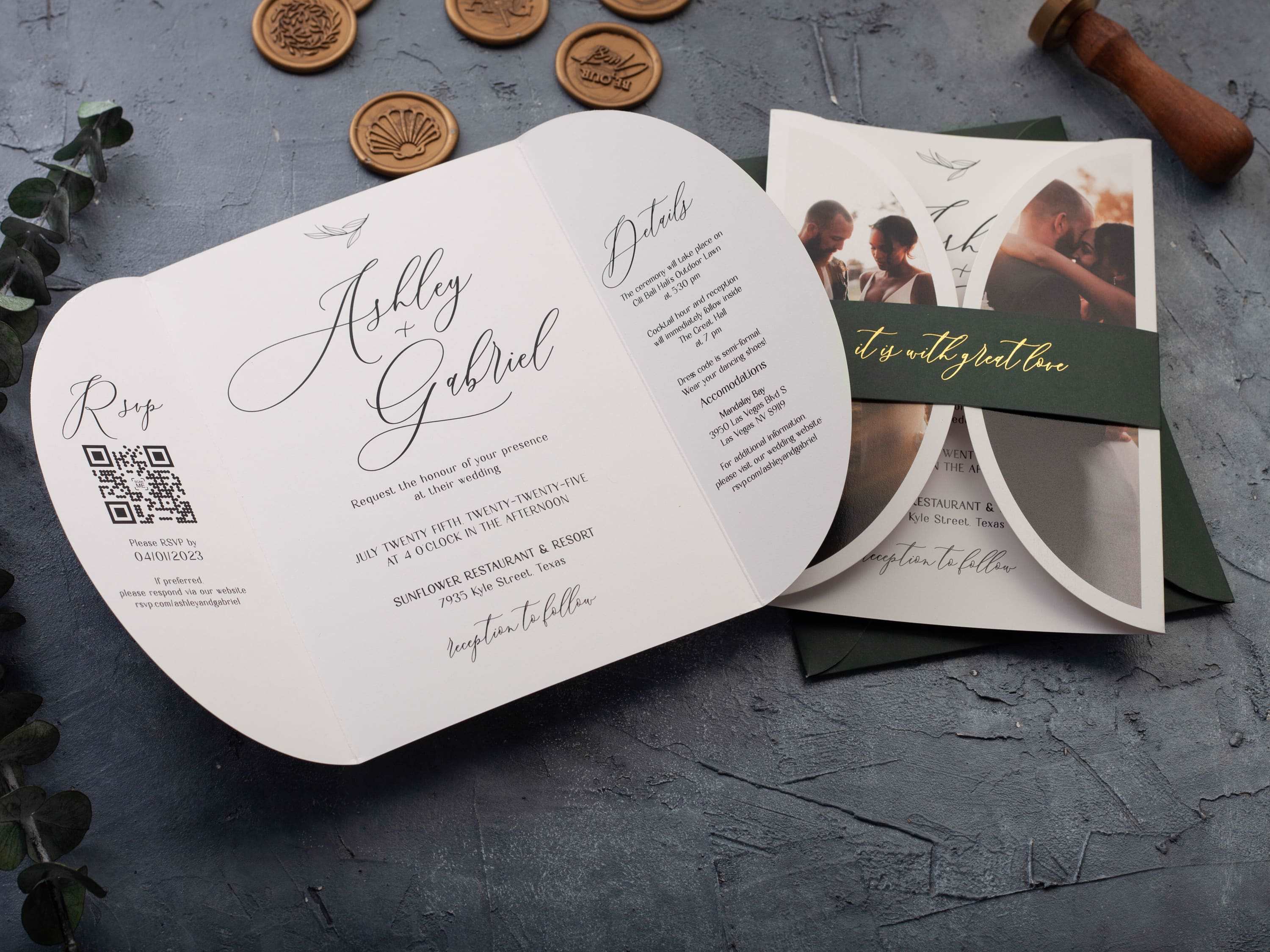 Modern Wedding Invitations