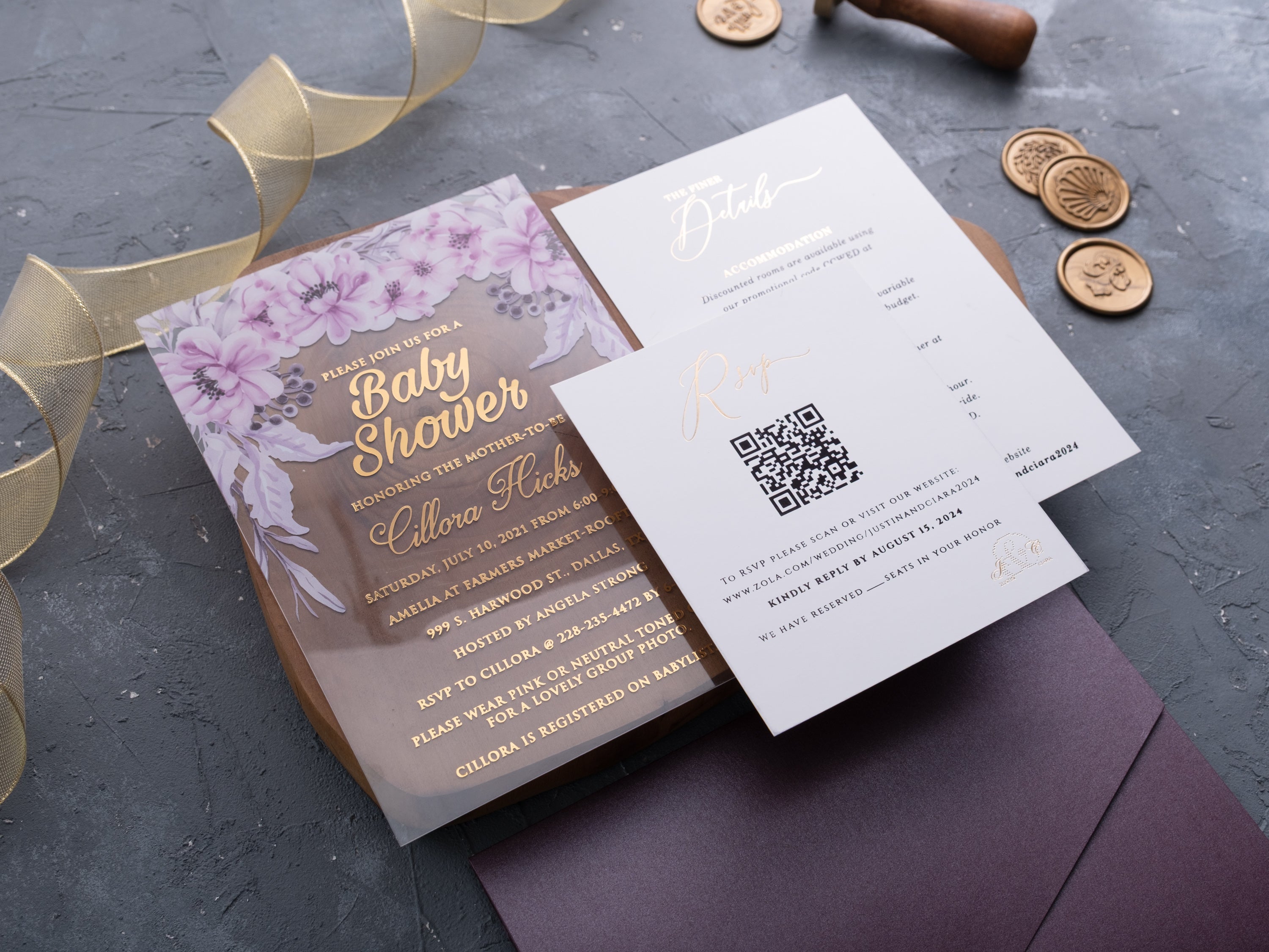 HP1317 Wedding Invitation by World of Wedding Co..