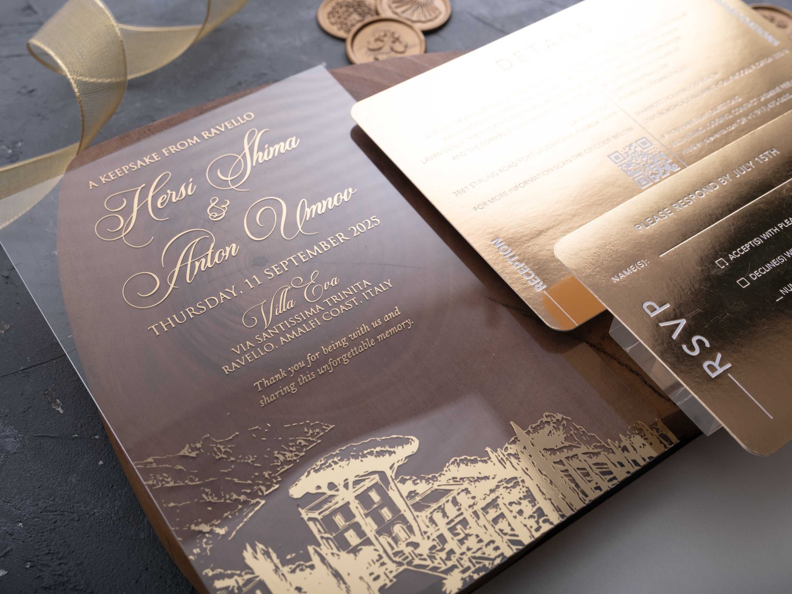 HP1316 Wedding Invitation by World of Wedding Co..