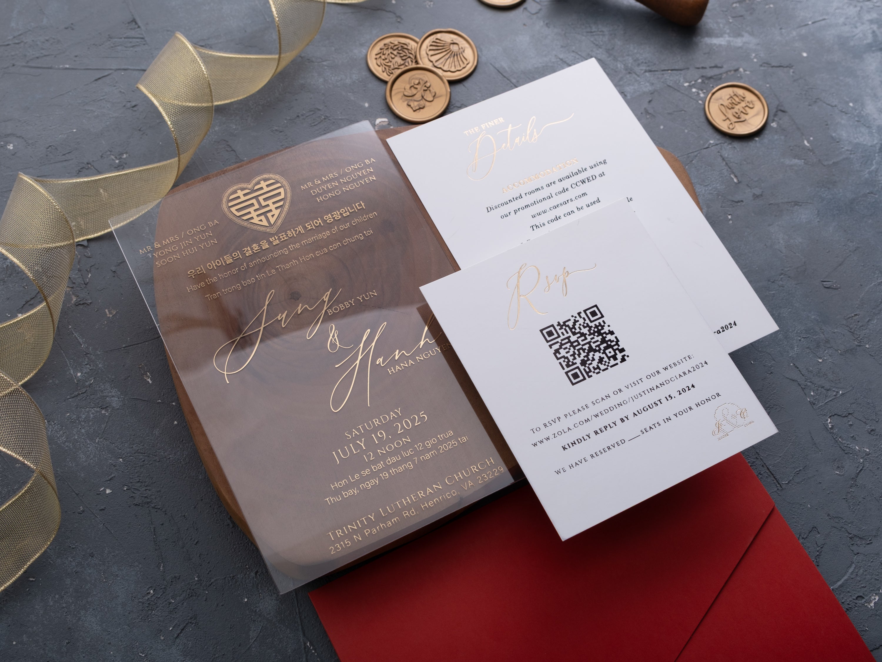 HP1318 Wedding Invitation by World of Wedding Co..