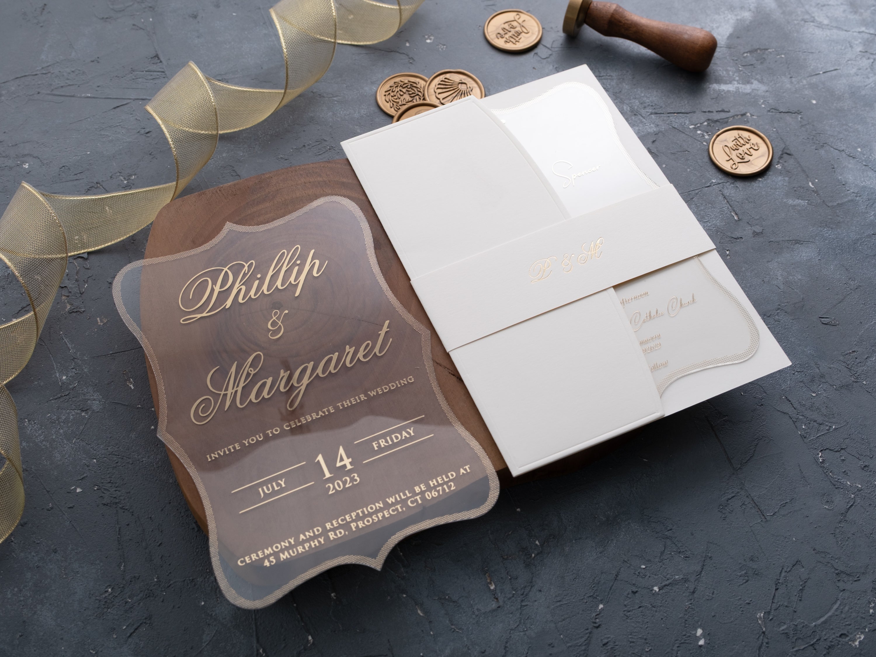 HP1511 Wedding Invitation by World of Wedding Co..