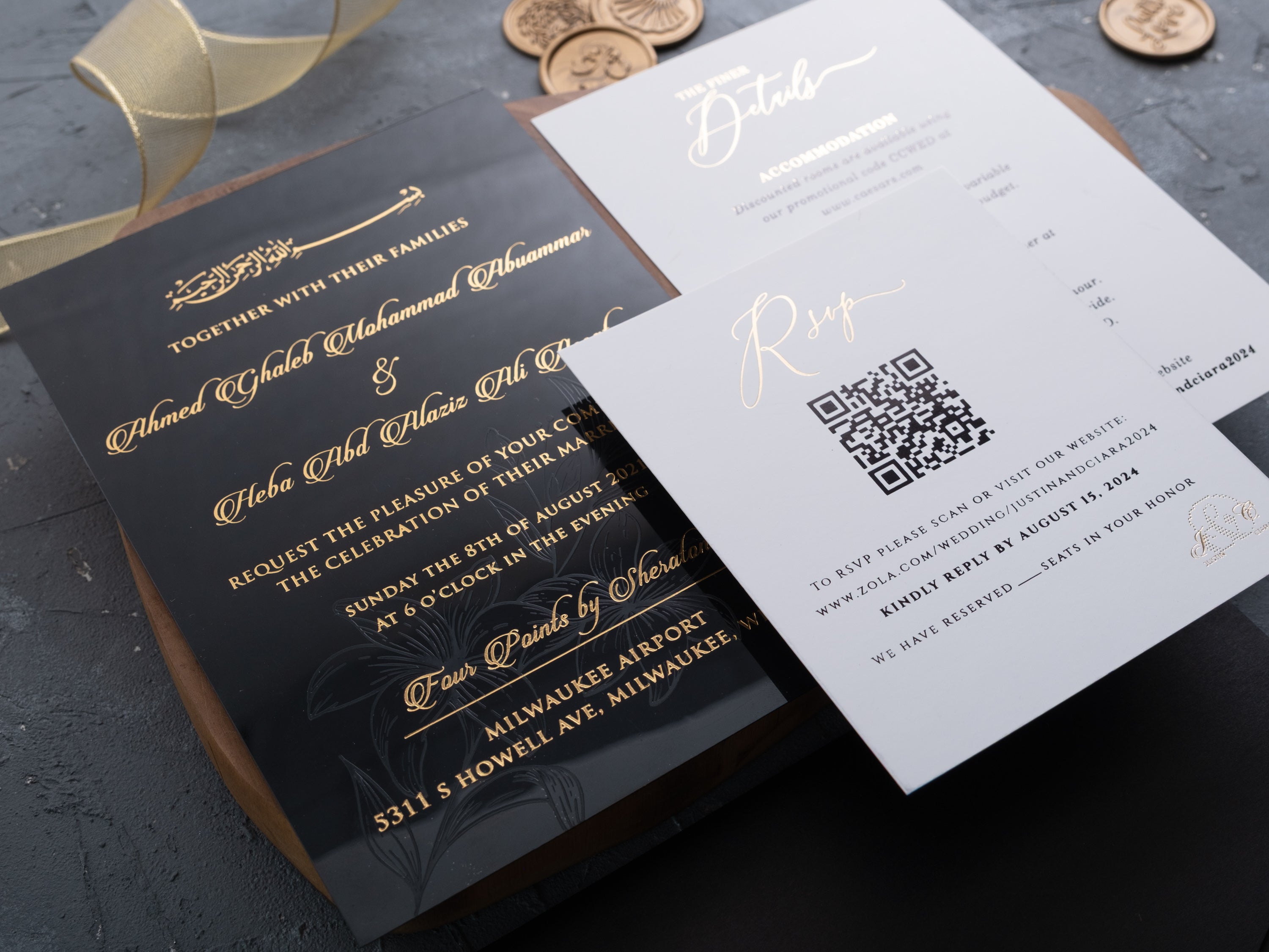 HP1312 Wedding Invitation by World of Wedding Co..