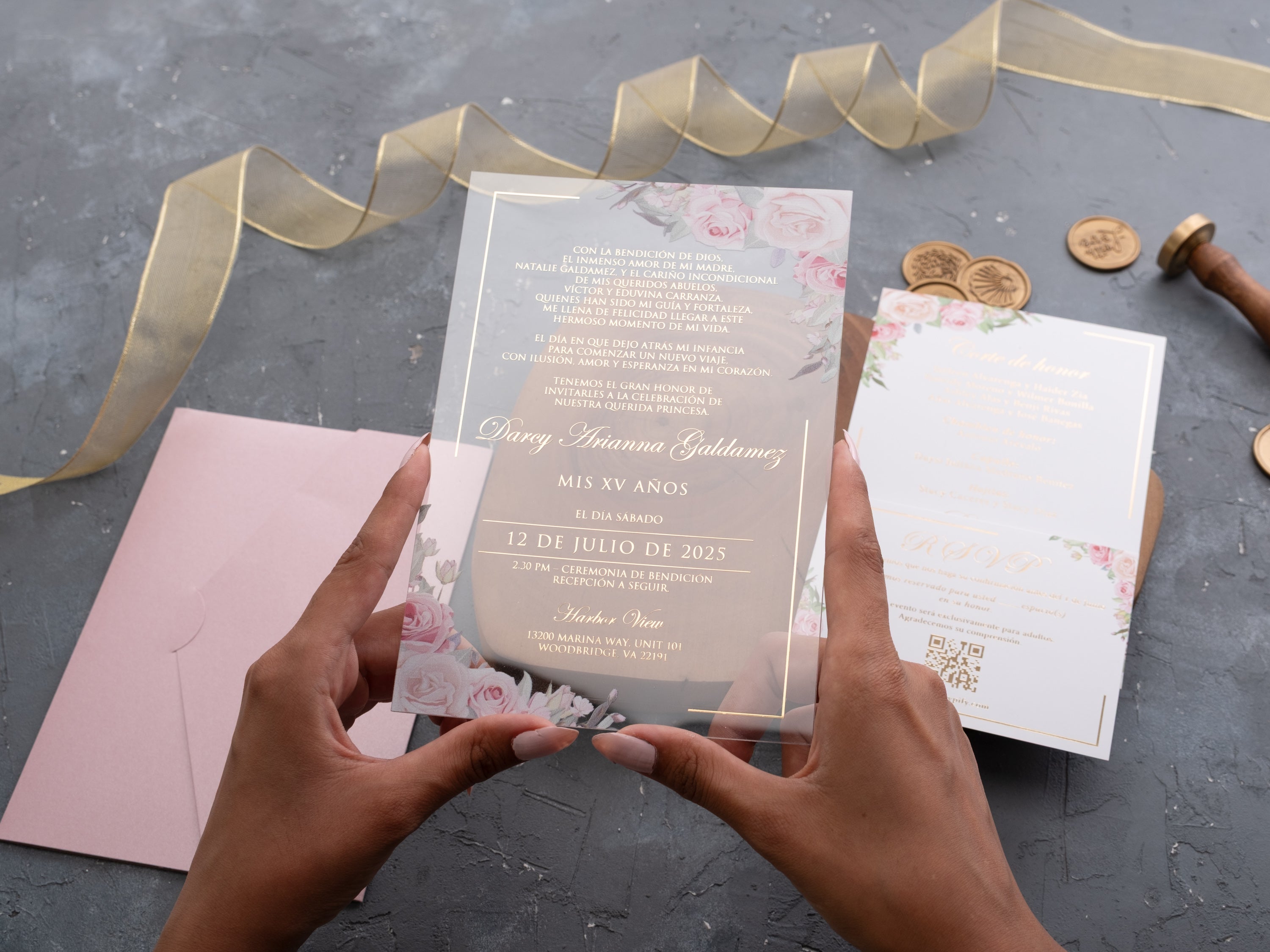 HP1315 Wedding Invitation by World of Wedding Co..