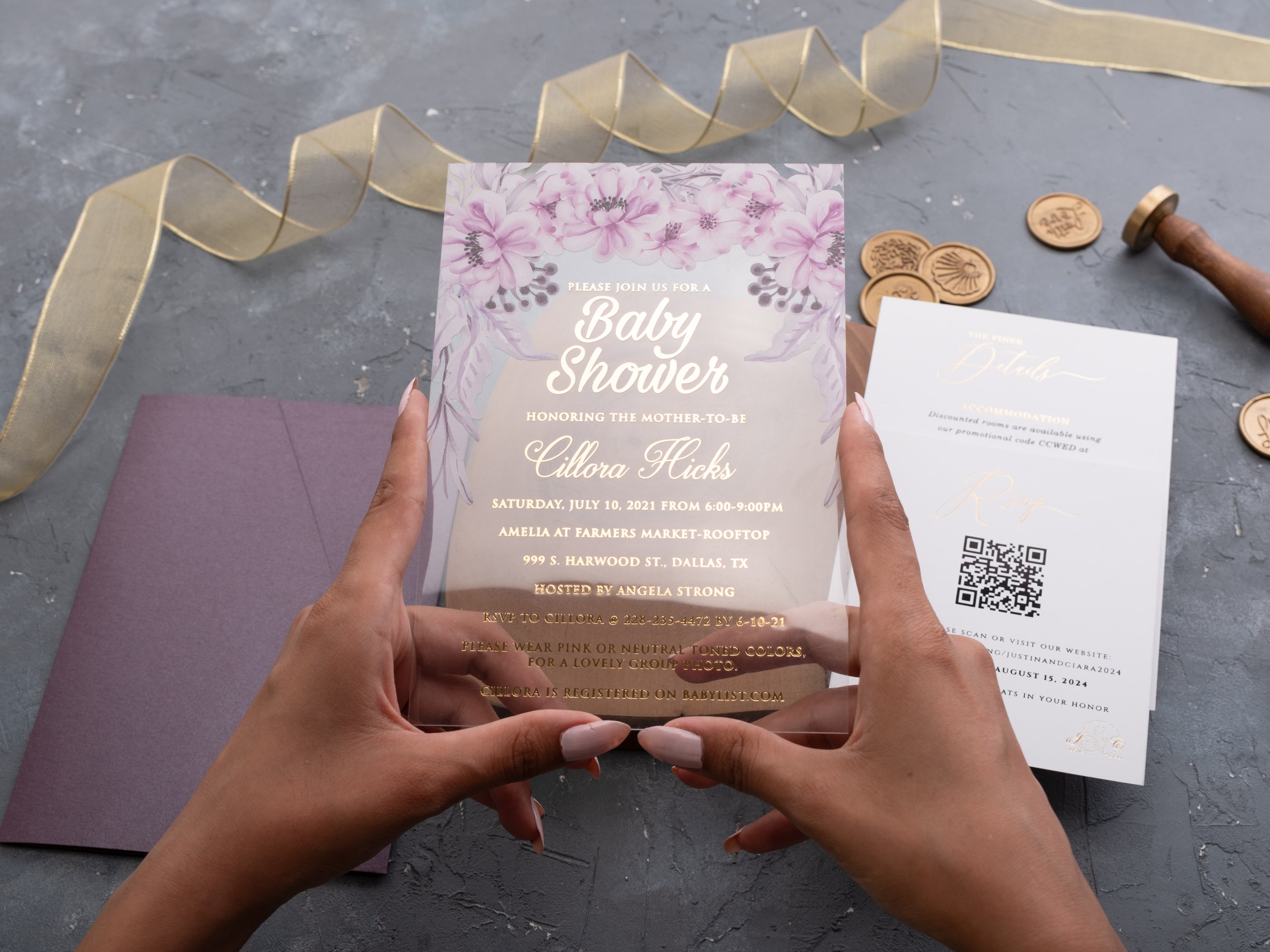 HP1317 Wedding Invitation by World of Wedding Co..