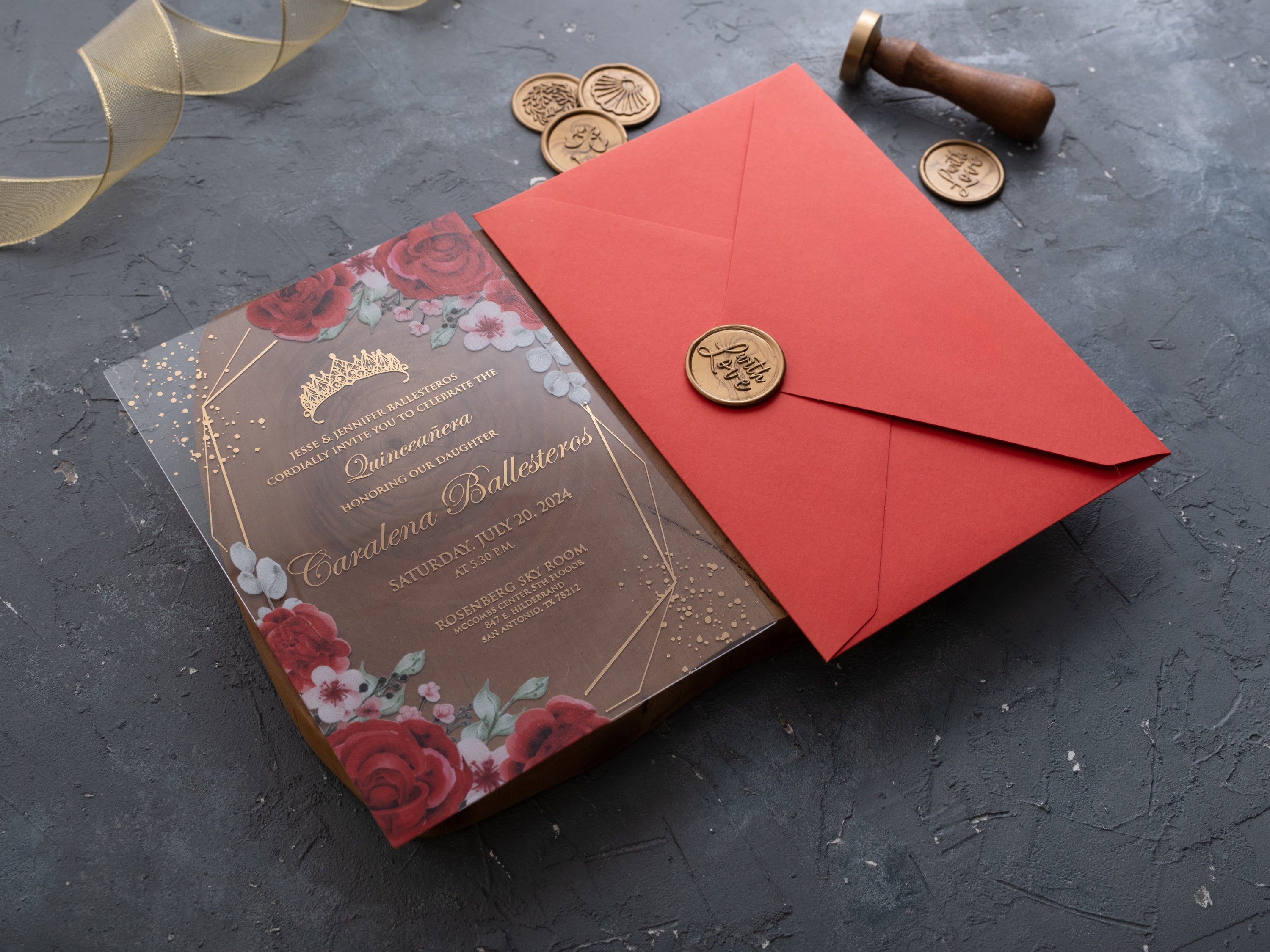 HP1414 Wedding Invitation by World of Wedding Co..
