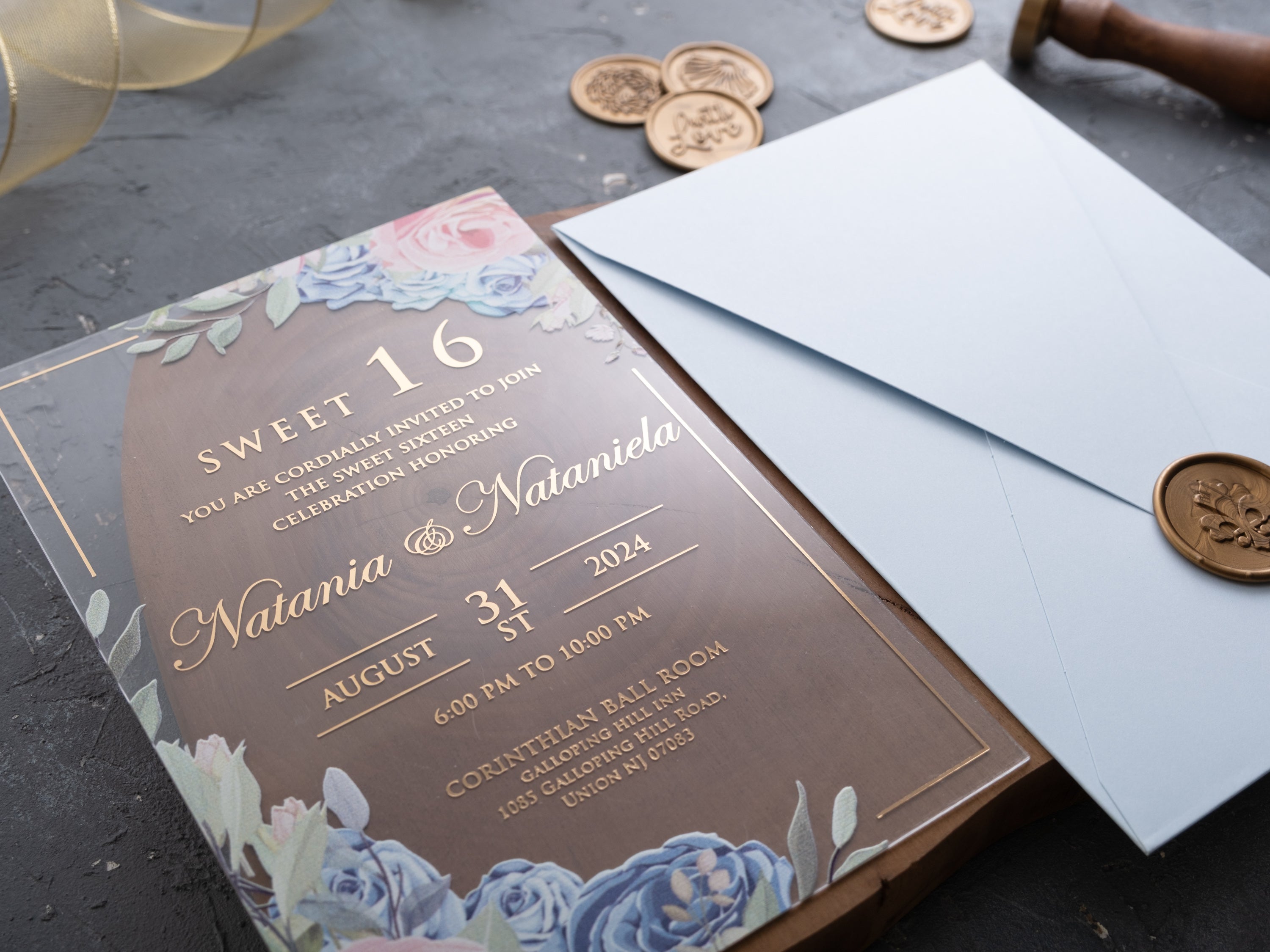 HP1417 Wedding Invitation by World of Wedding Co..