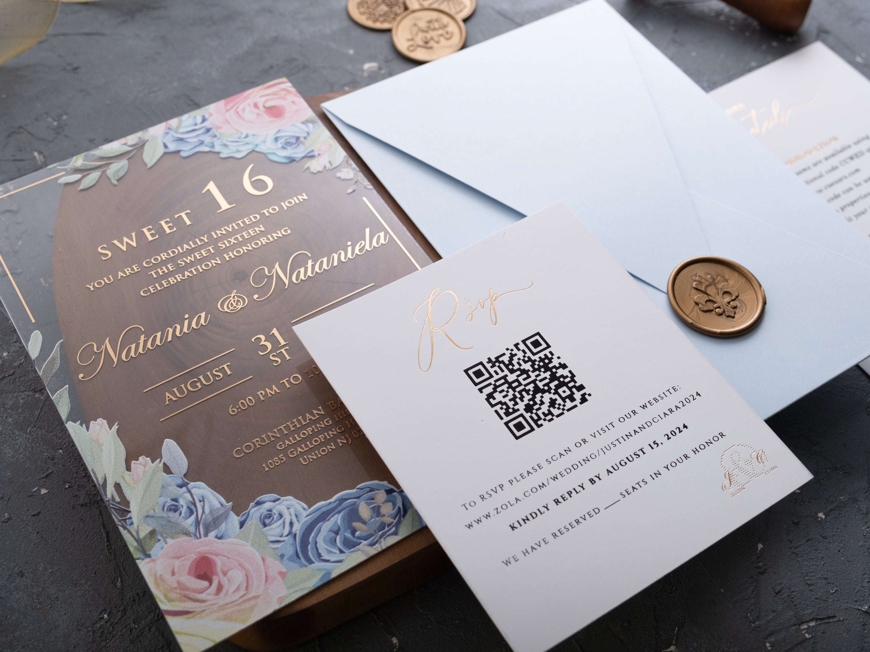 HP1417 Wedding Invitation by World of Wedding Co..