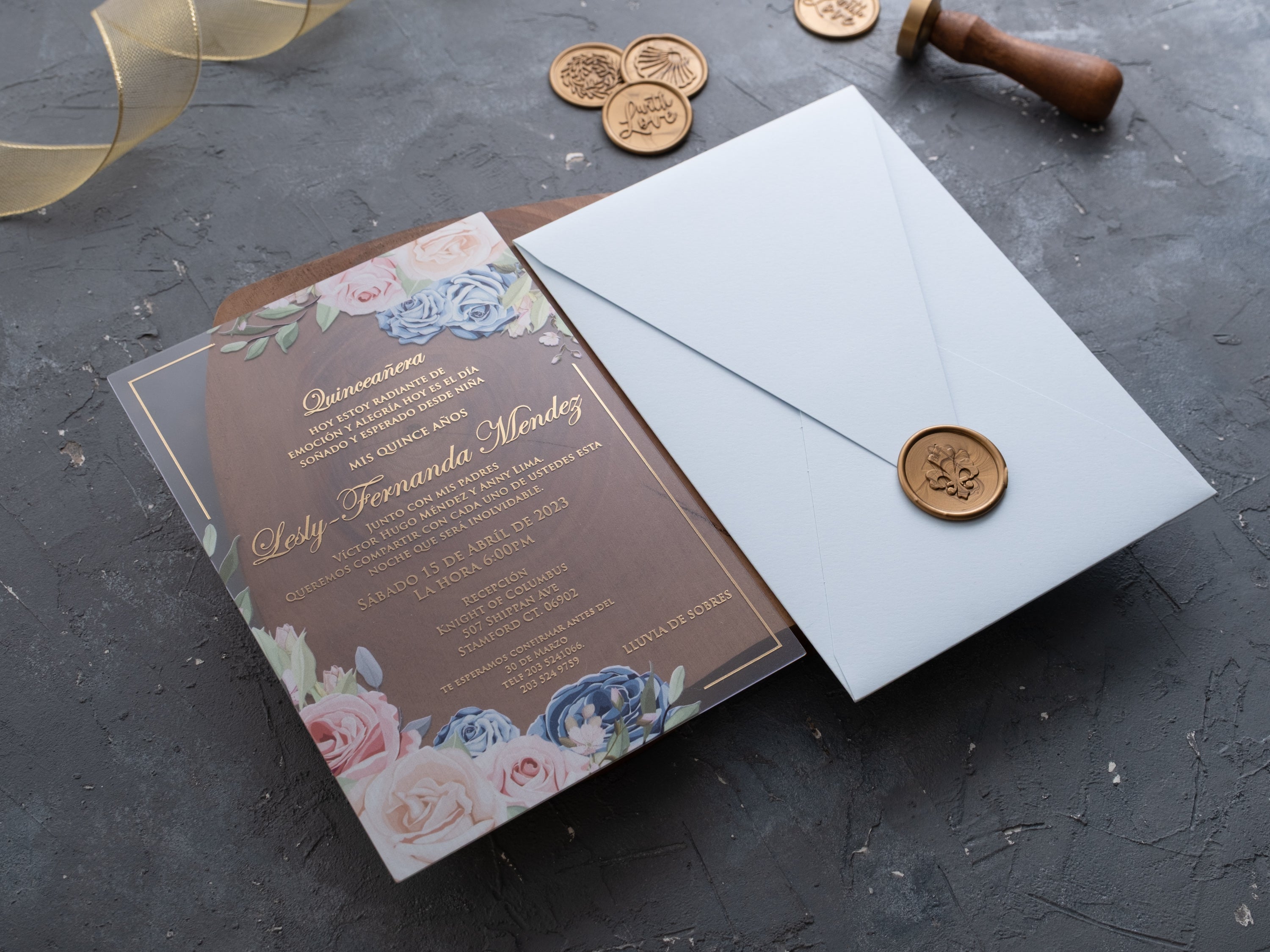 HP1418 Wedding Invitation by World of Wedding Co..