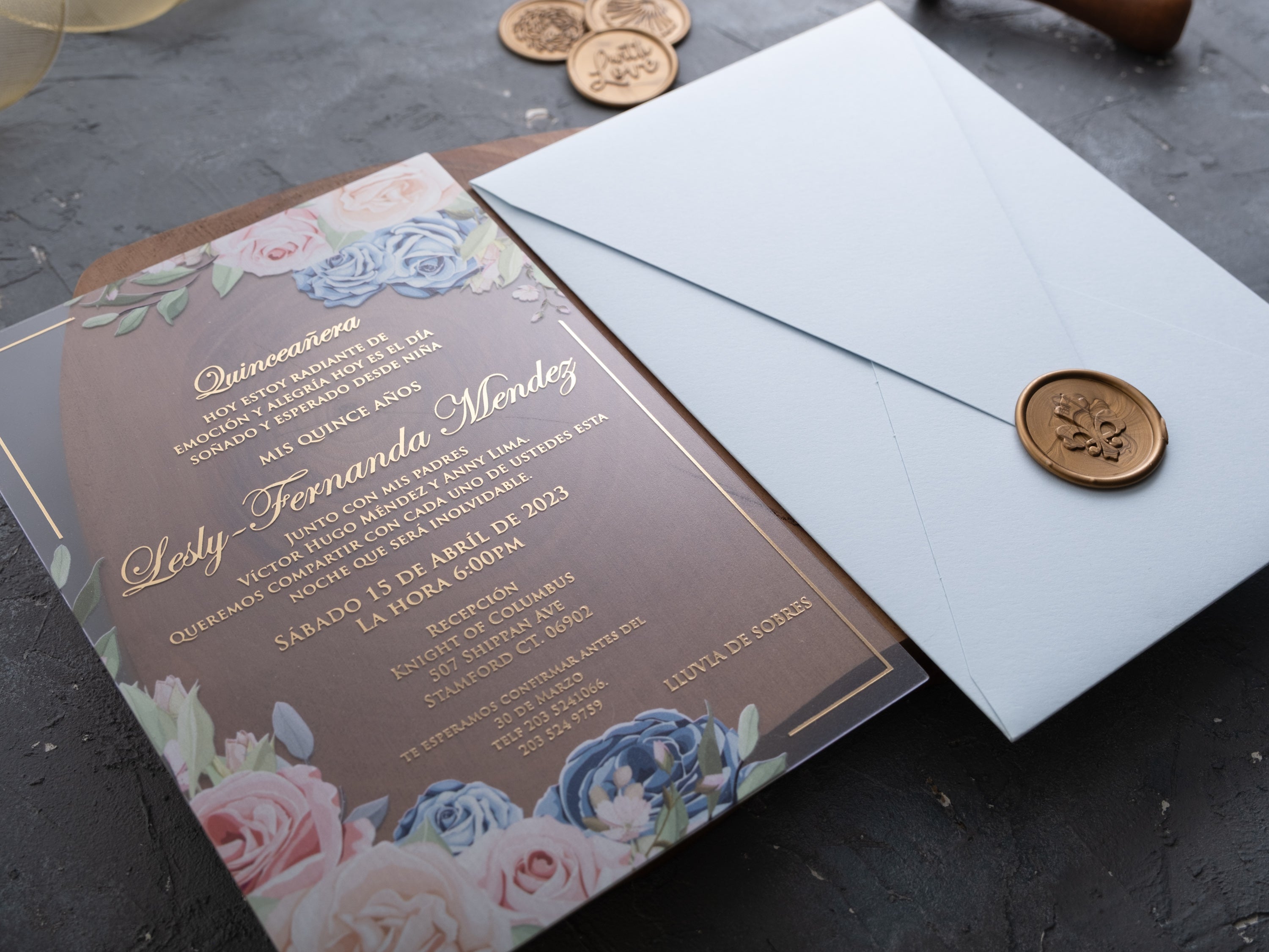 HP1418 Wedding Invitation by World of Wedding Co..
