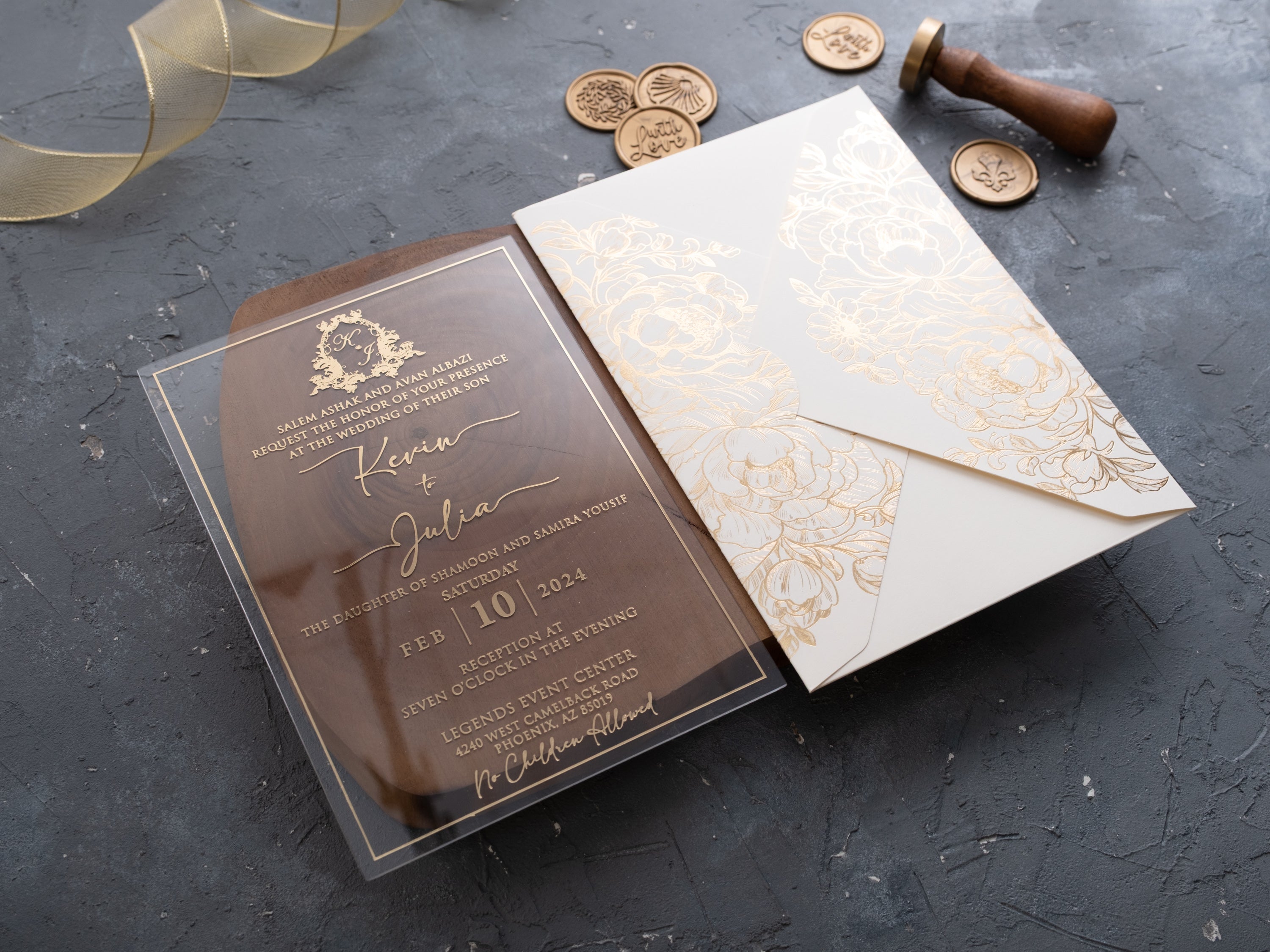 HP1419 Wedding Invitation by World of Wedding Co..