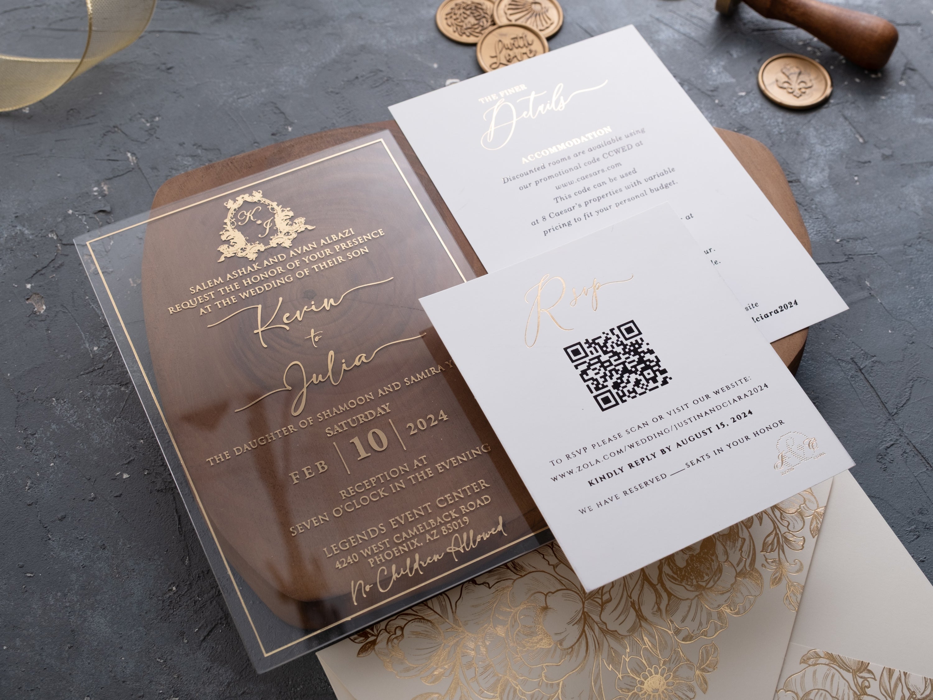 HP1419 Wedding Invitation by World of Wedding Co..