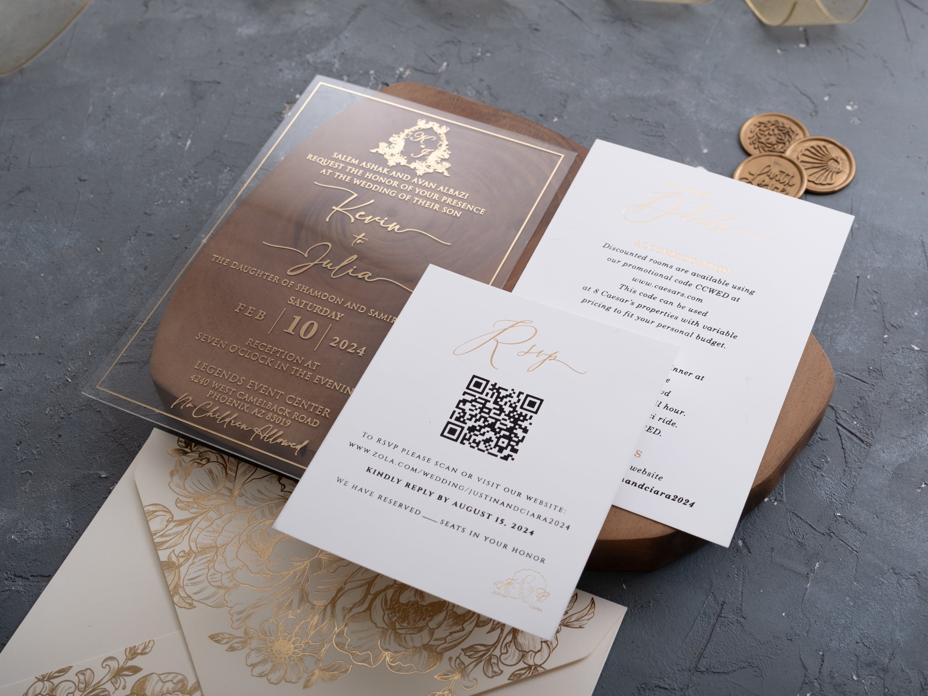 HP1419 Wedding Invitation by World of Wedding Co..