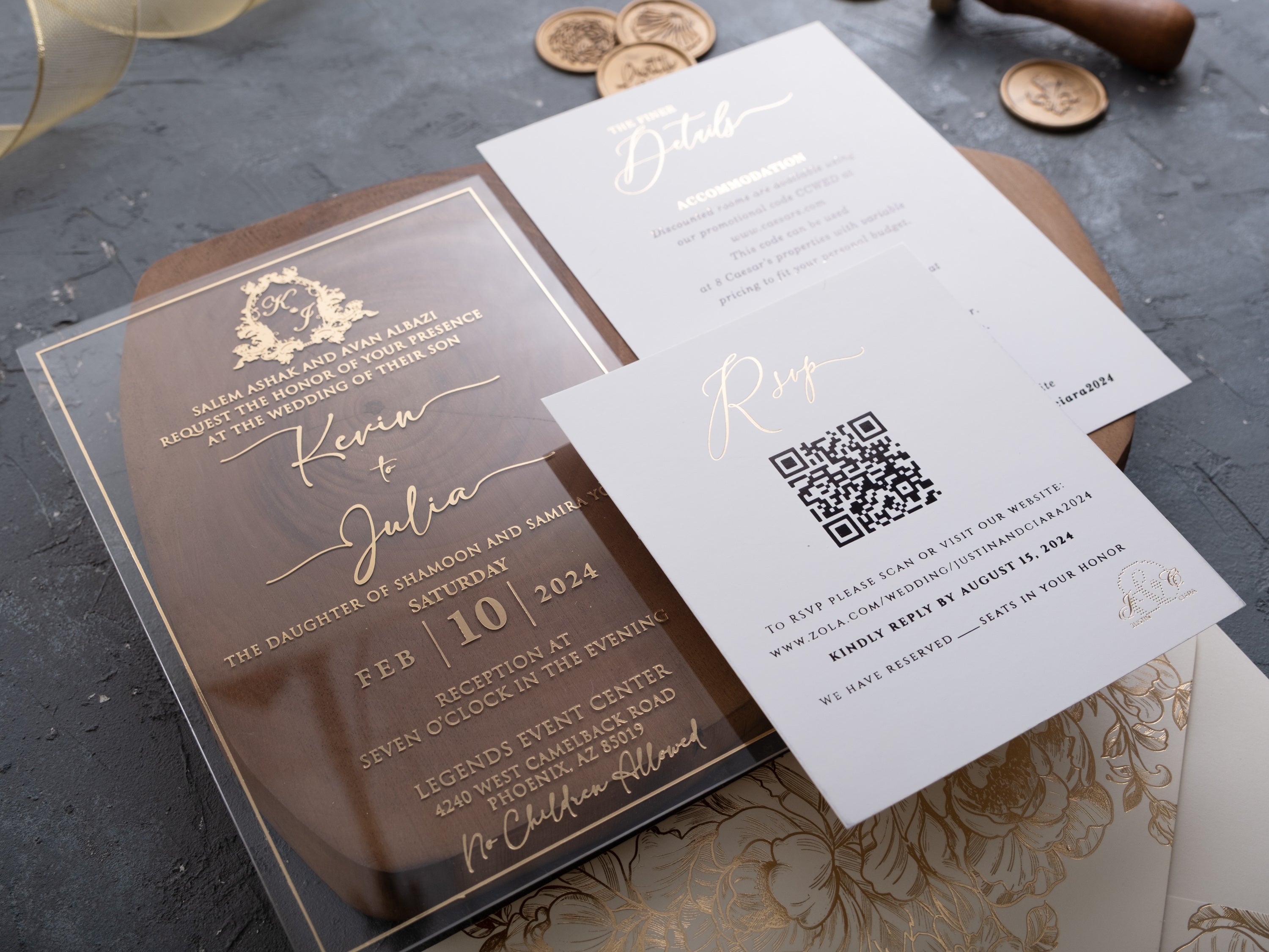 HP1419 Wedding Invitation by World of Wedding Co..