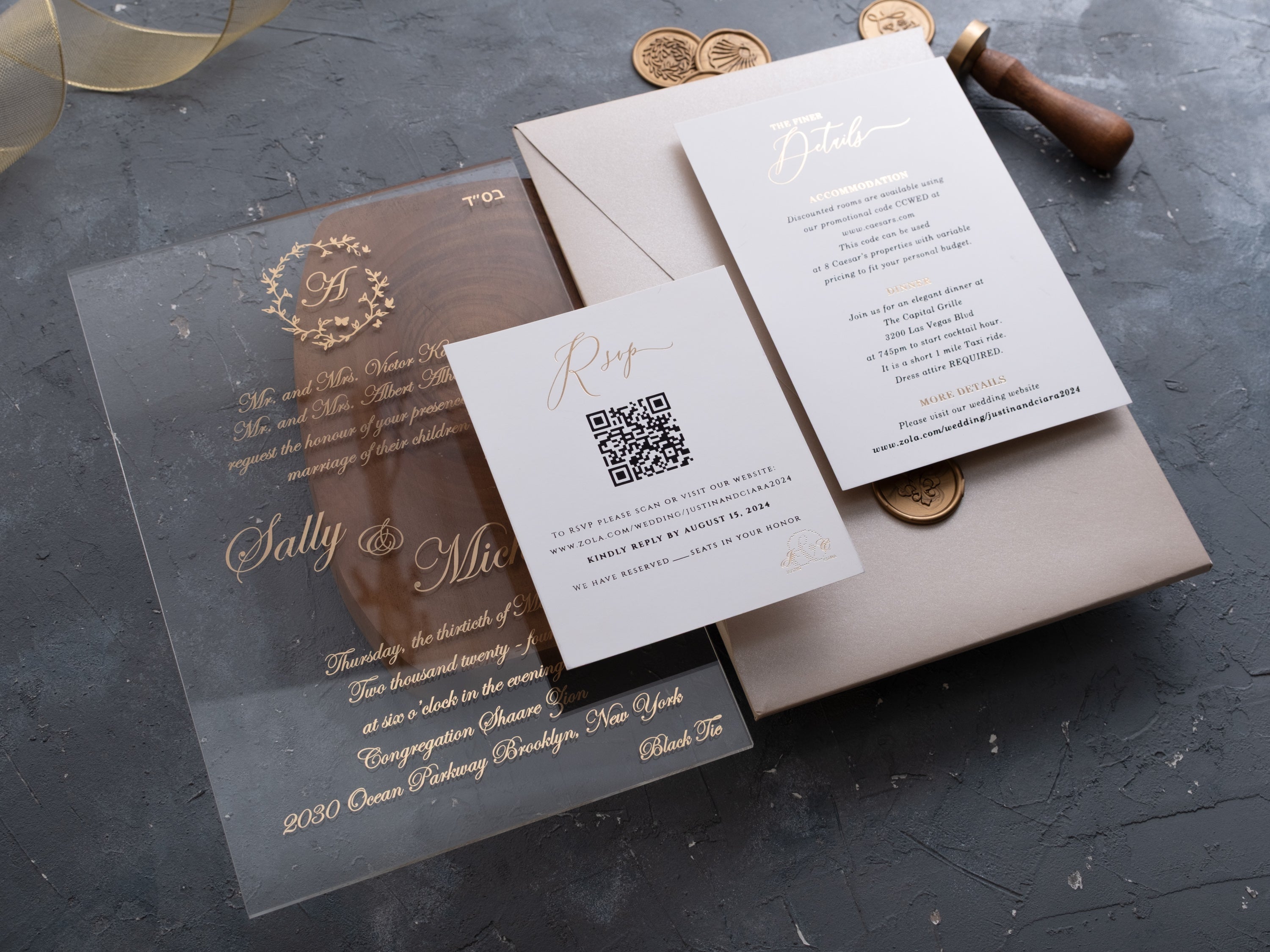 HP1426 Wedding Invitation by World of Wedding Co..
