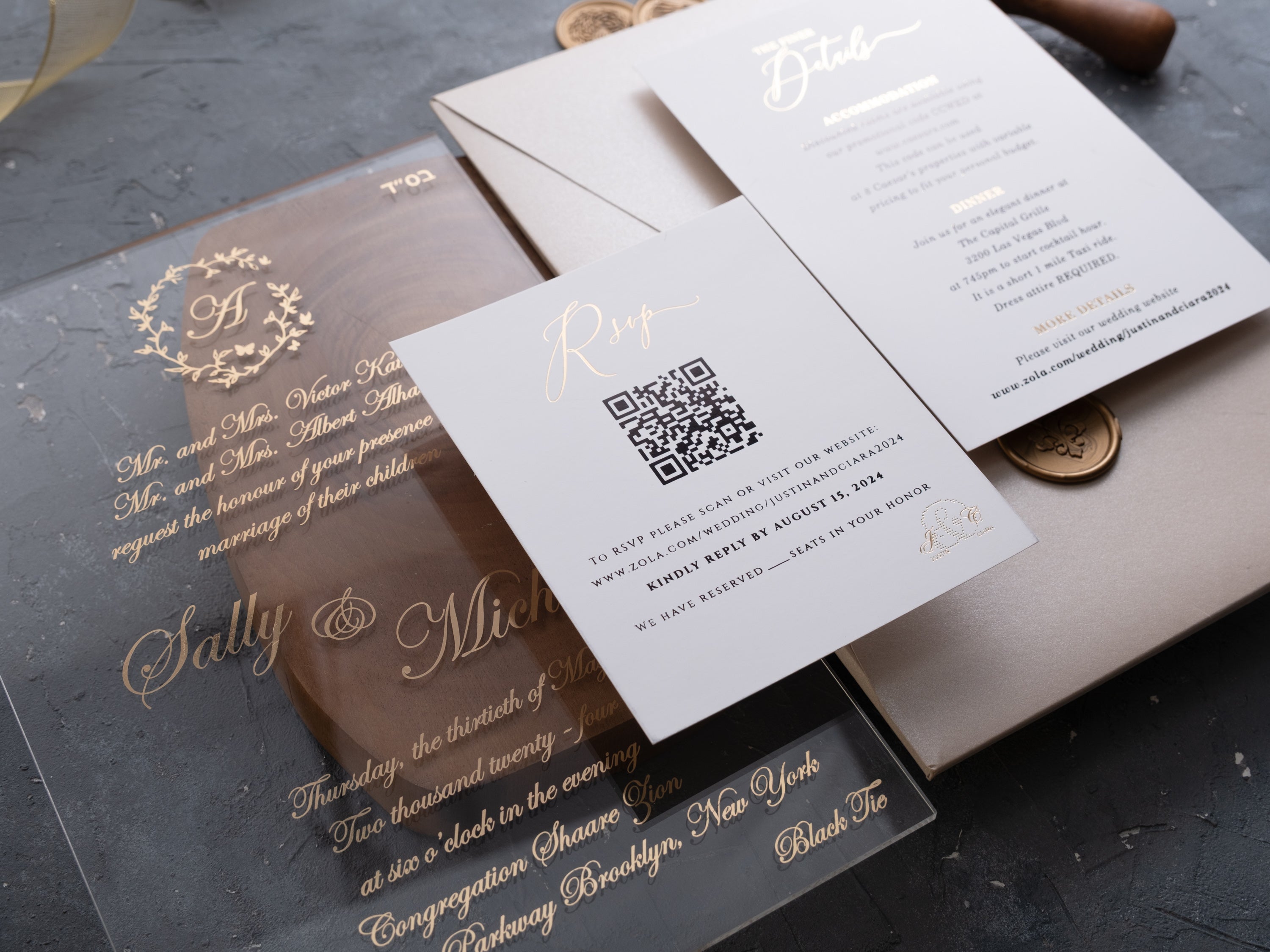 HP1426 Wedding Invitation by World of Wedding Co..
