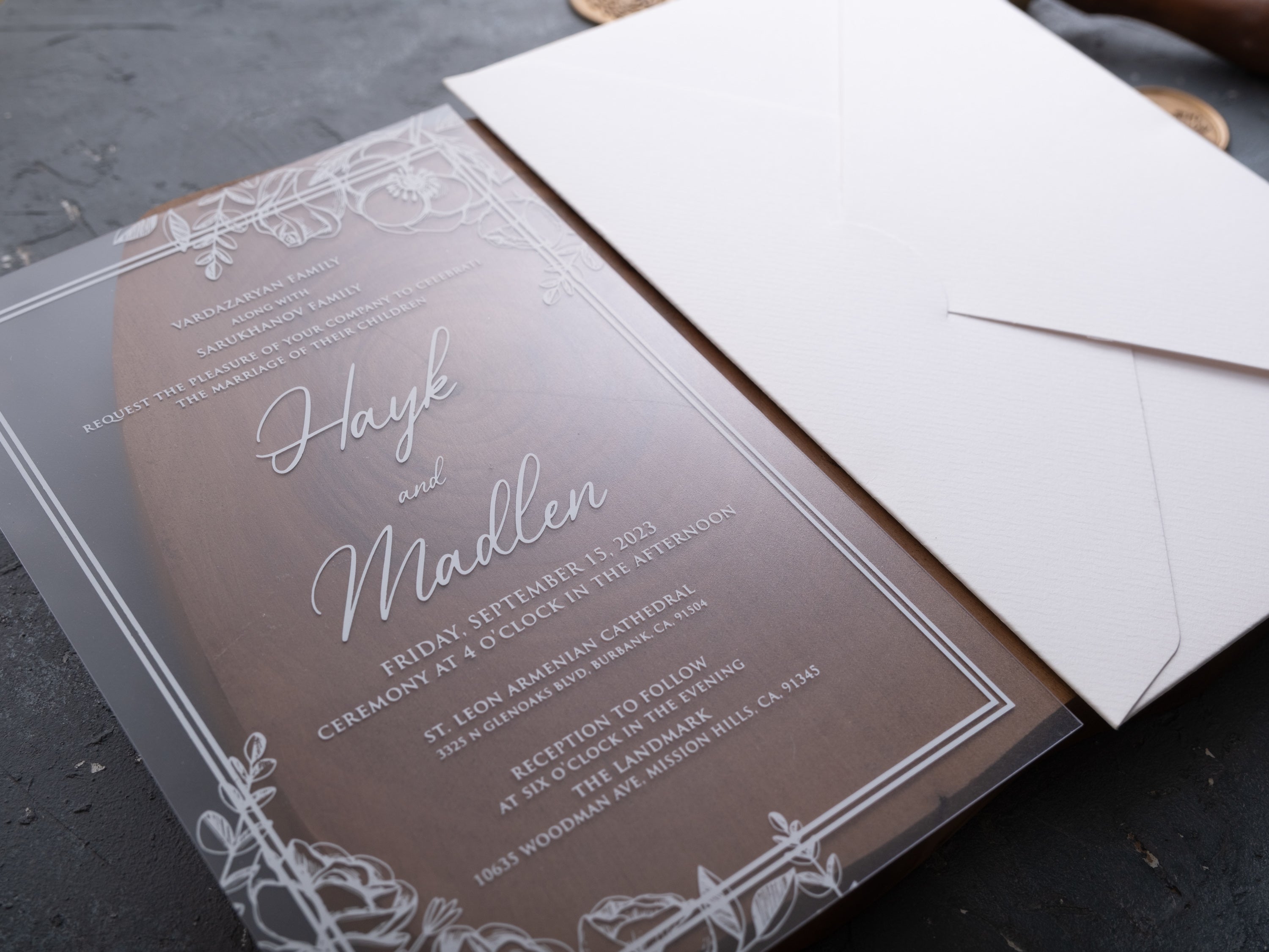 HP1430 Wedding Invitation by World of Wedding Co..