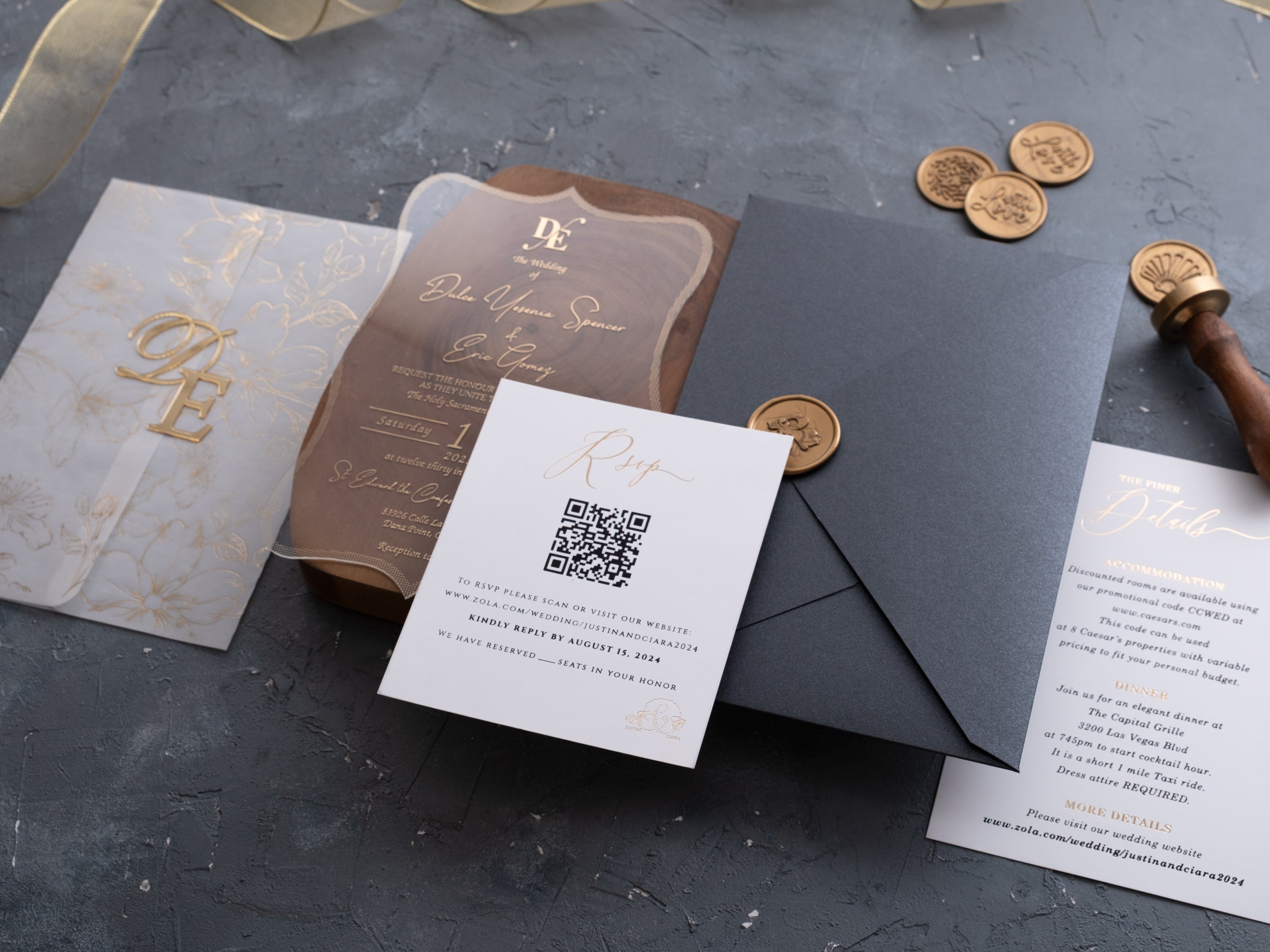 HP1434 Wedding Invitation by World of Wedding Co..