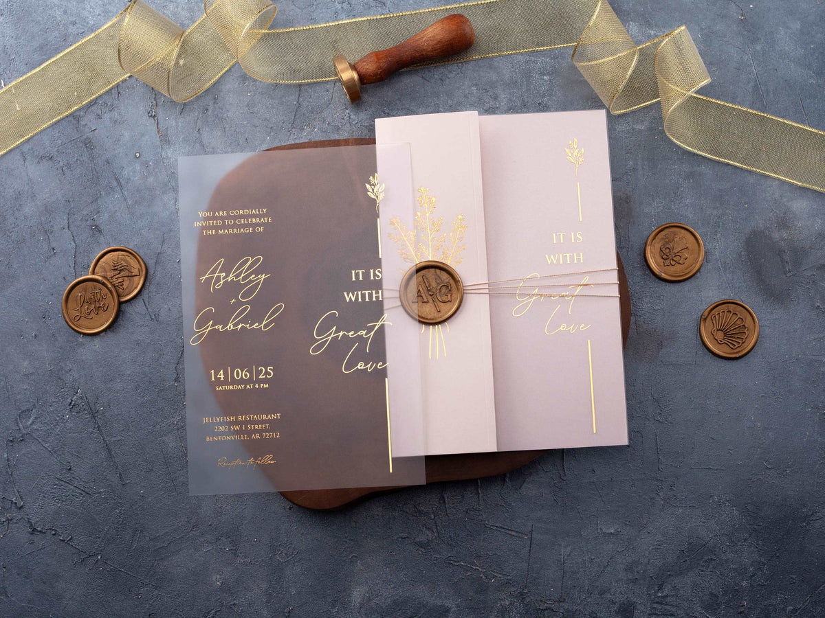 Luxury Wedding Invitations - Premium Collection