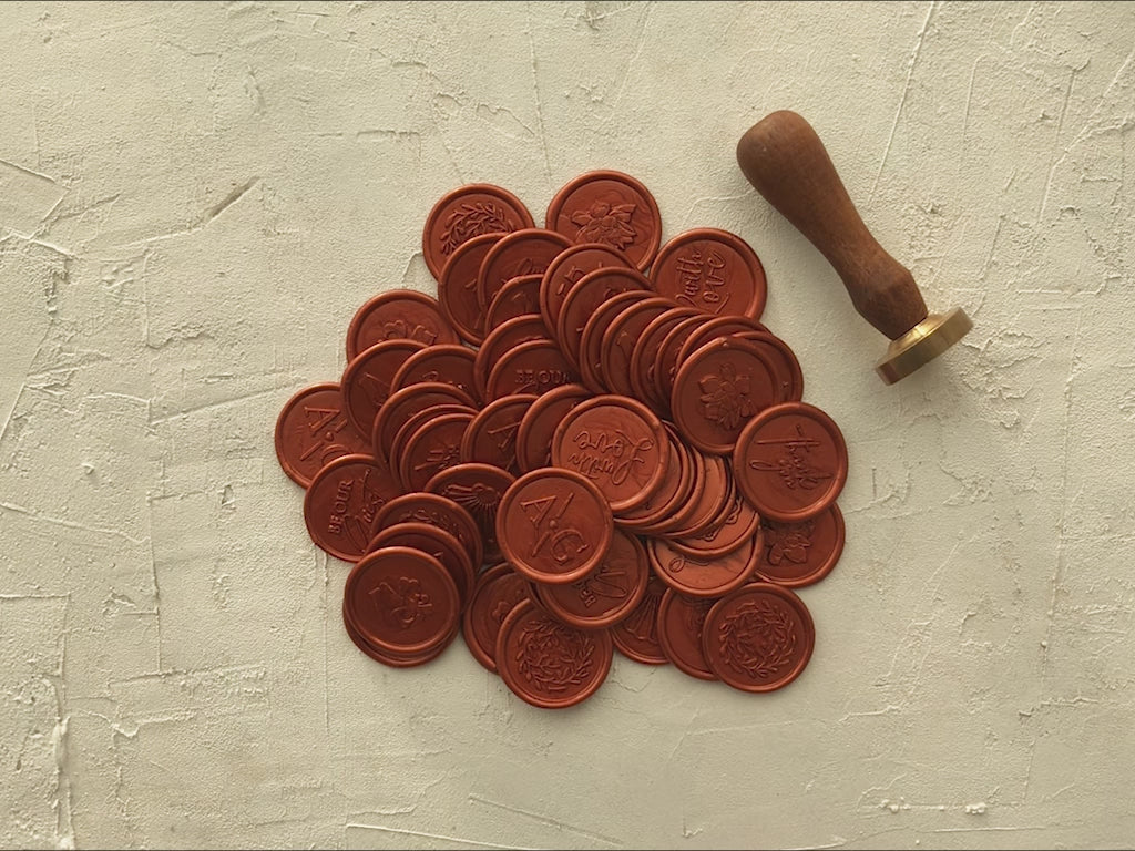 Copper wax seal video